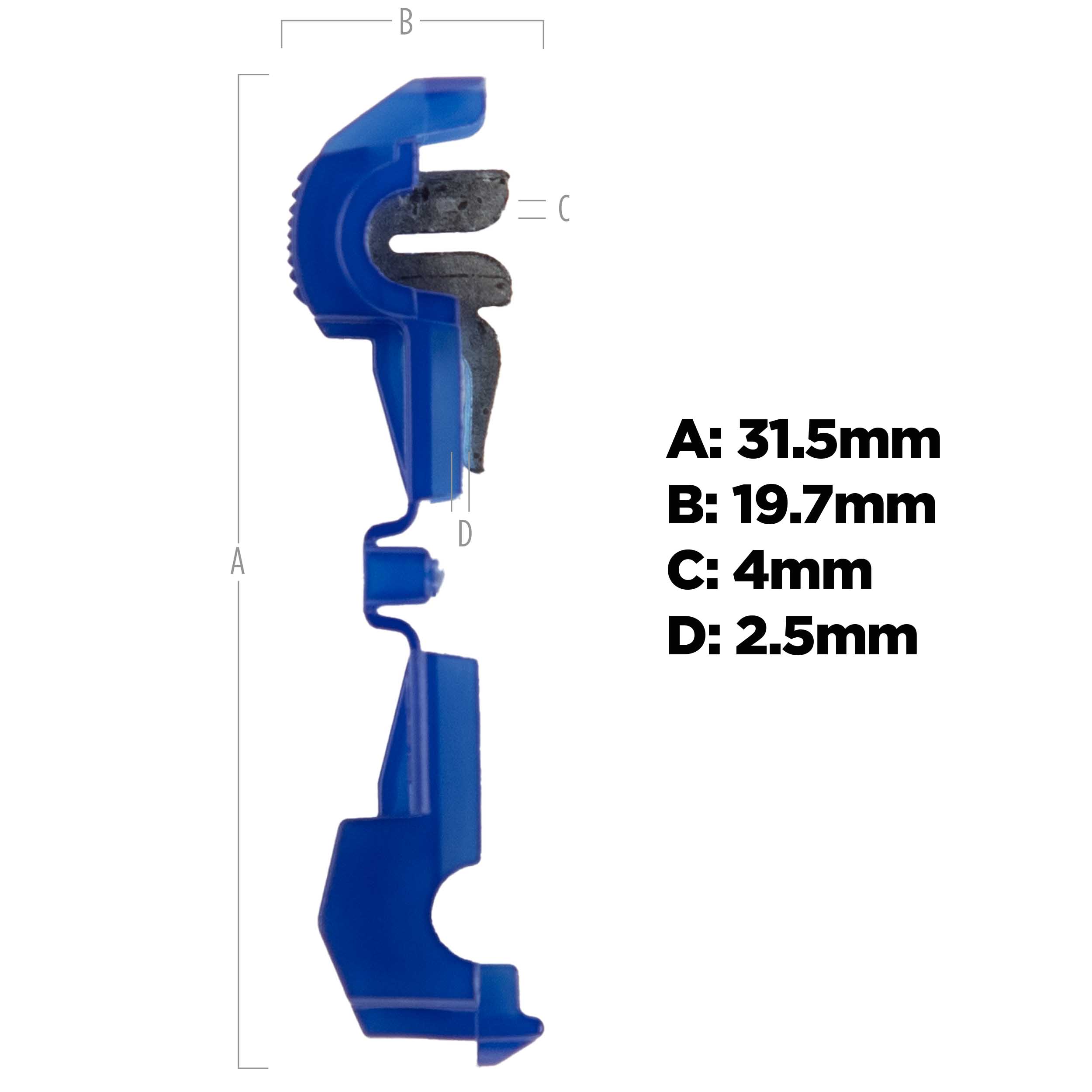 3M™ Blue T-Tap 16/14 Gauge - Package of 100