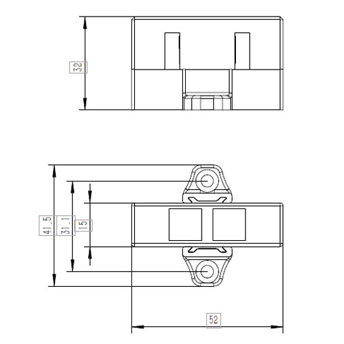 ATC/ATM Stackable Fuse Panel