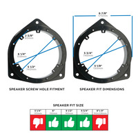 Lexus RX300 1999-2003 - 6" to 6.75"