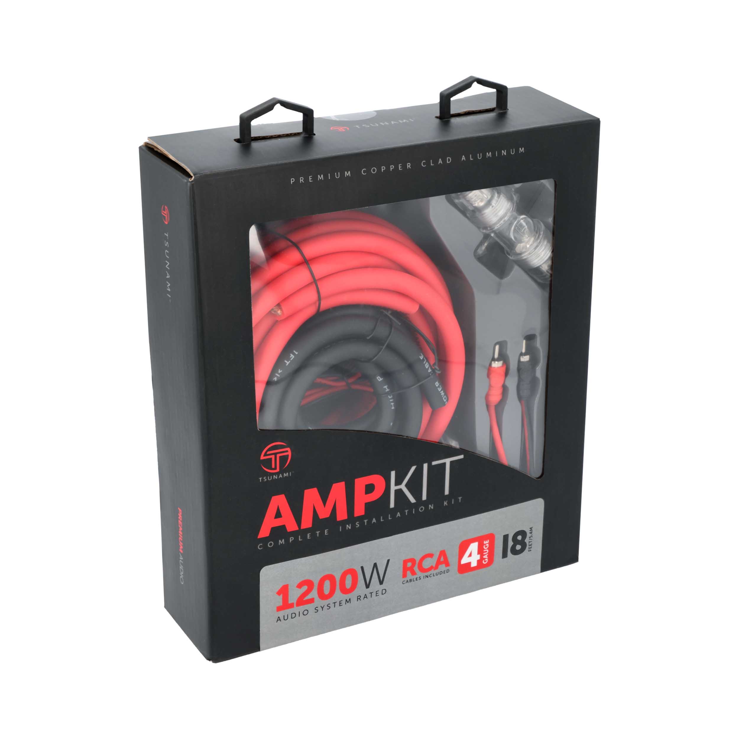 1200W 4GA CCA Amp Kit
