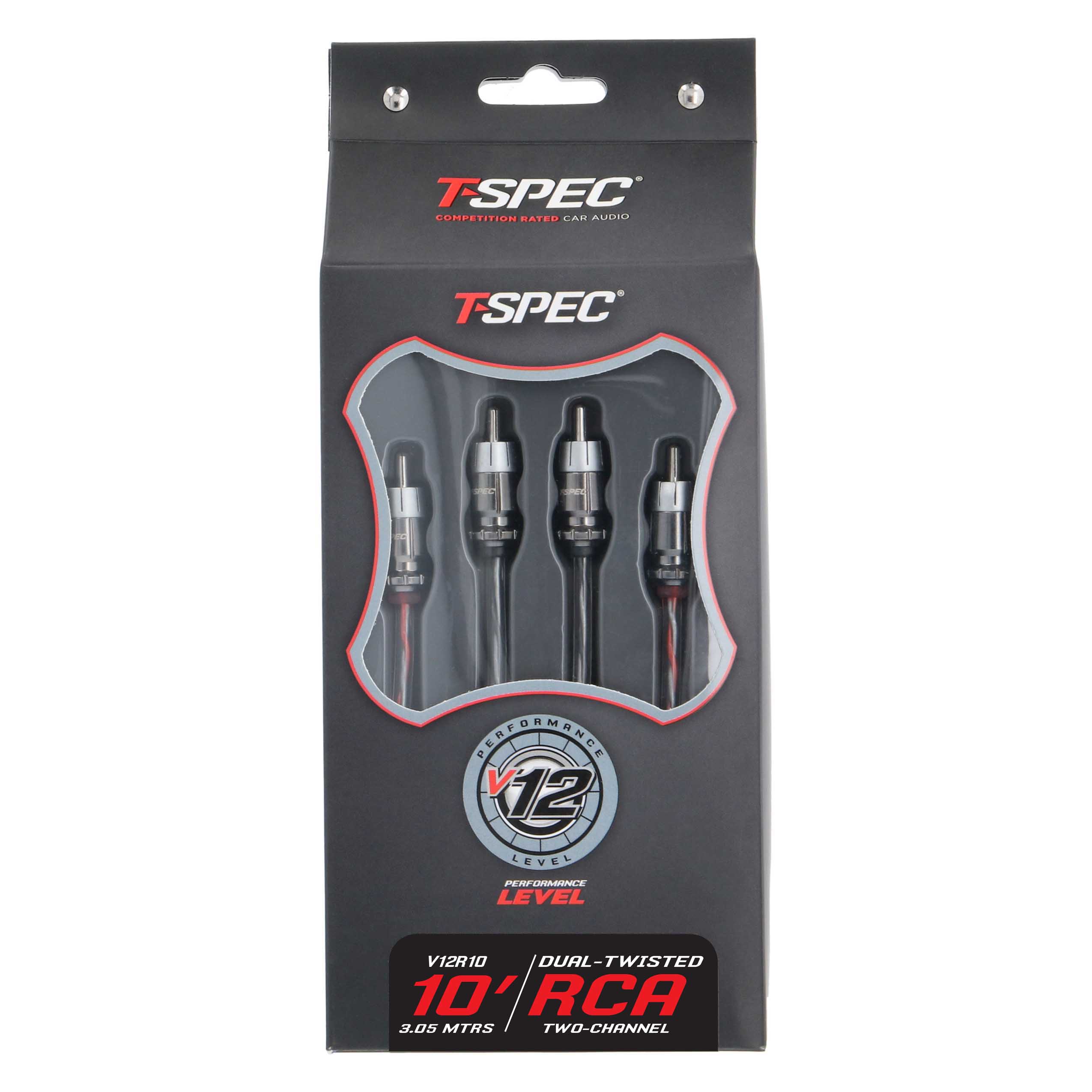 RCA v12 Series 2-Channel Audio Cable - 10 FT