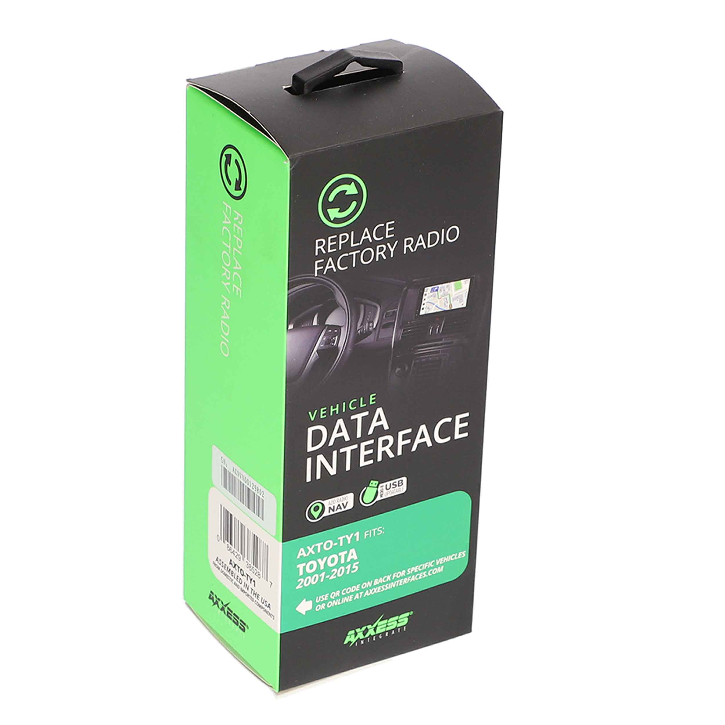 Data Interface w/Data Signal Turn-on - Fits Toyota 2001-2015