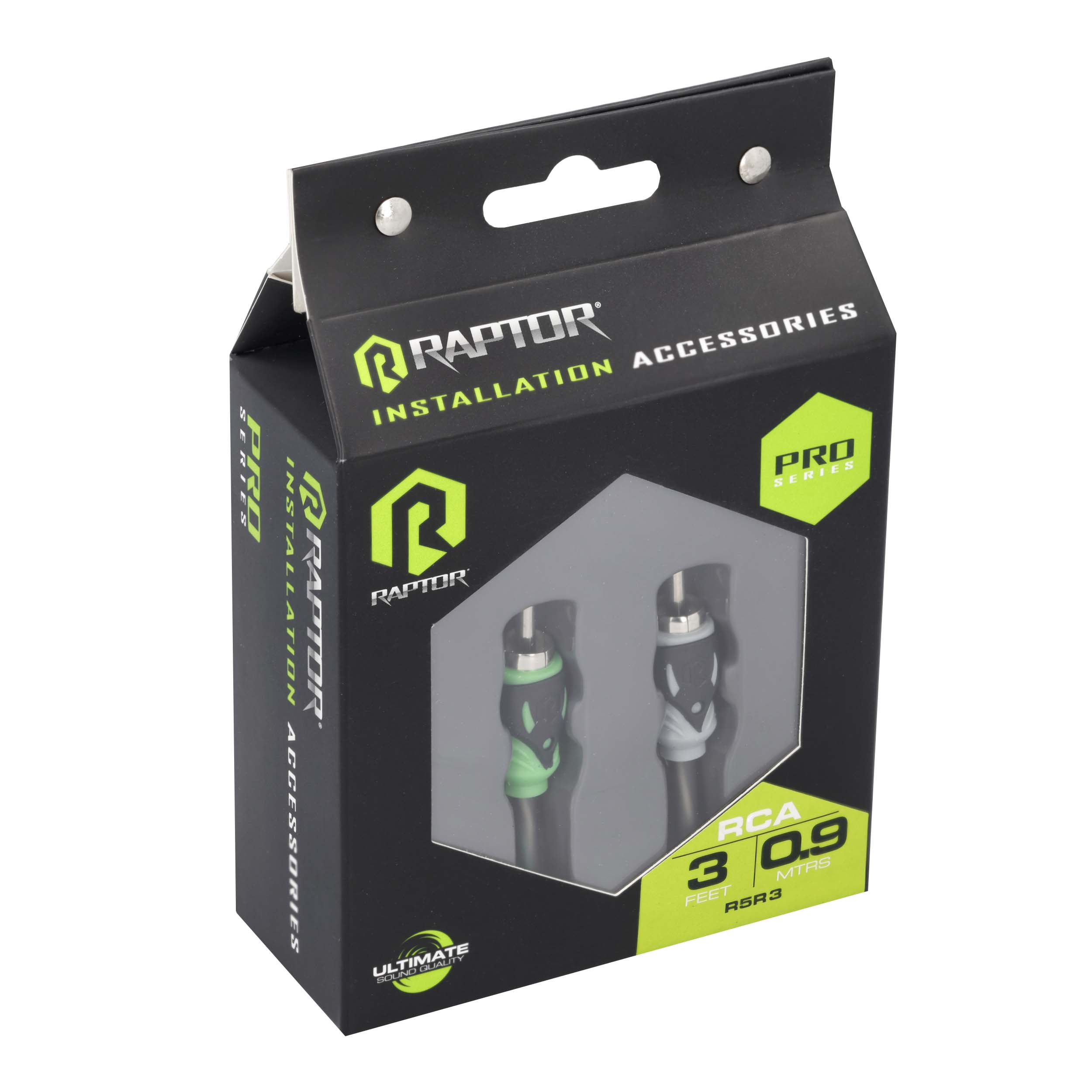 RCA 2-Channel Audio Cable - Pro Series 3 Feet