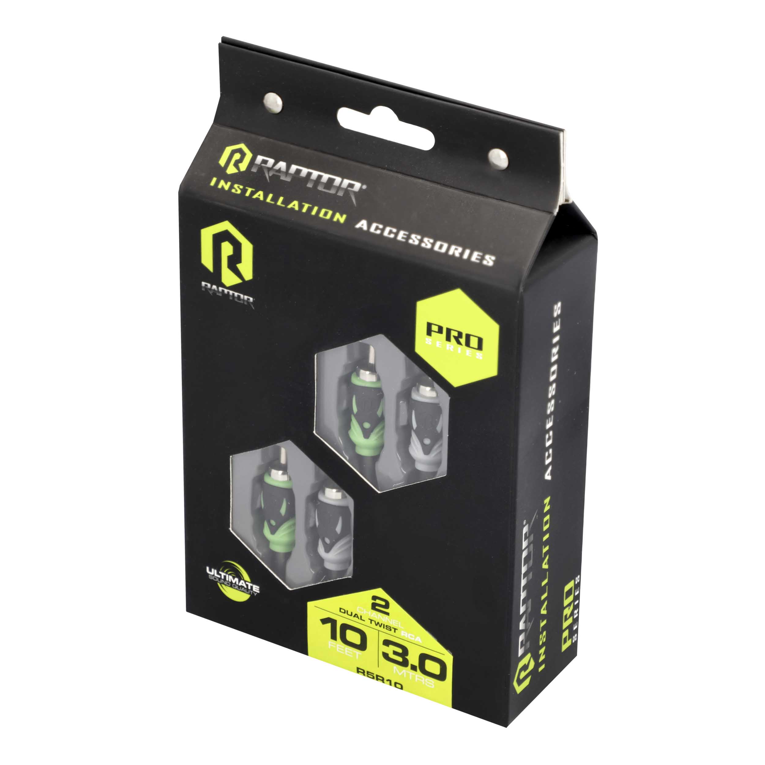 RCA 2-Channel Audio Cable - Pro Series 10 Feet