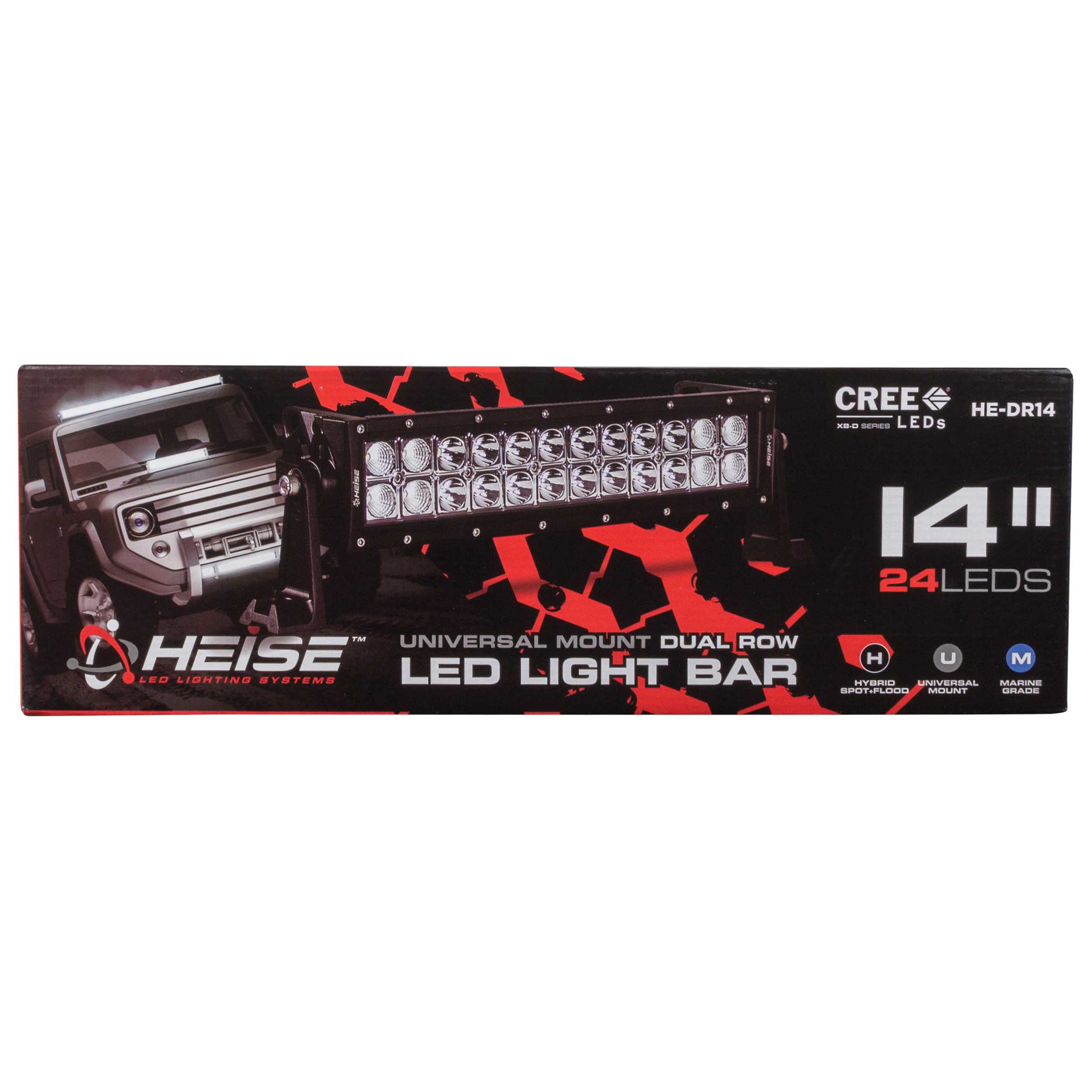Dual Row Lightbar - 14 Inch, 24 LED