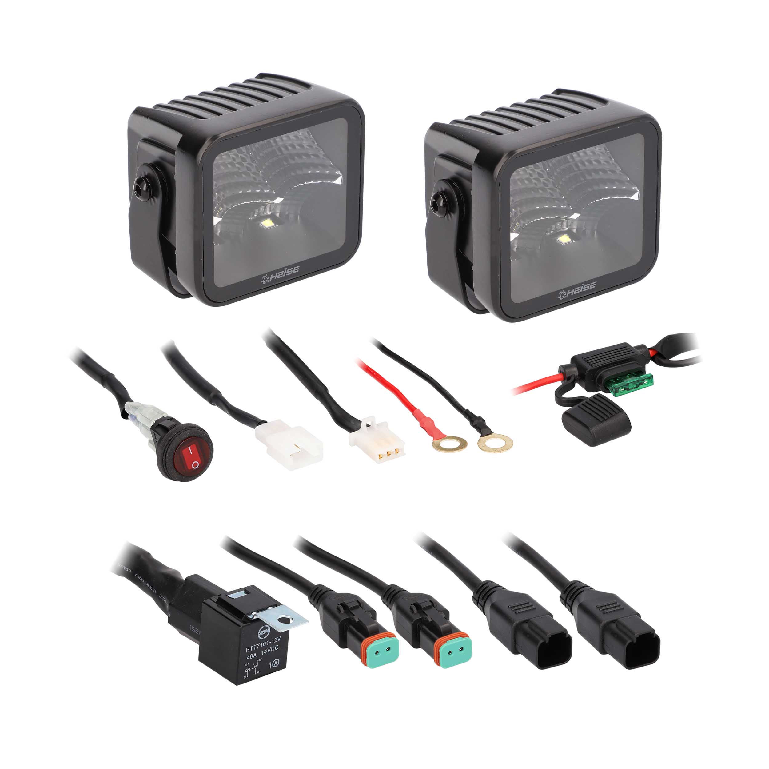 Blackout 3" - 4 LED Flood Cube - 2 Pack