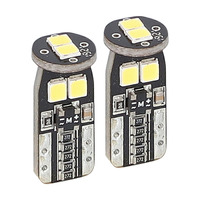 T10 White Bulbs with Integrated Internal CANBUS System - 2-P