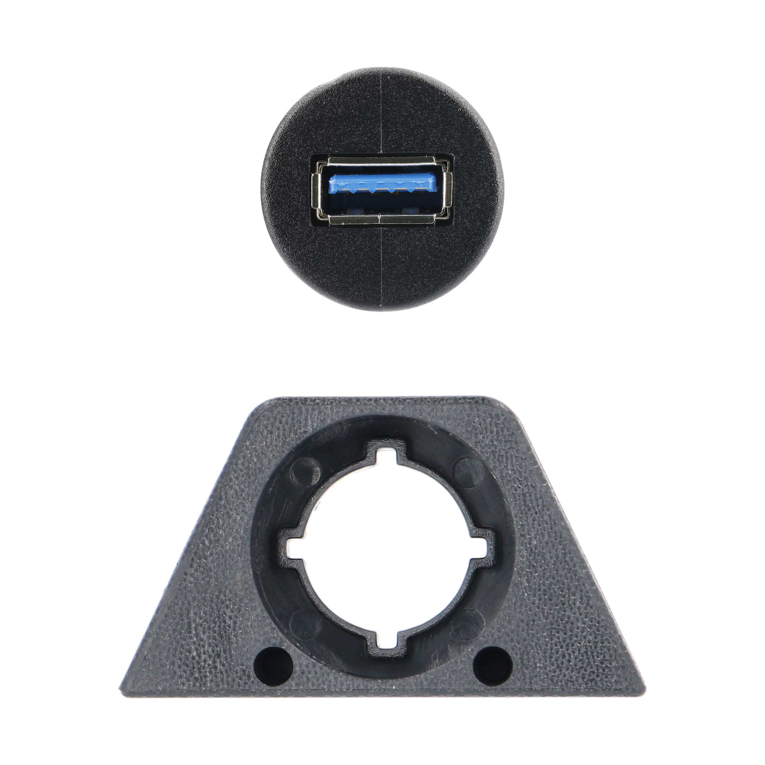 USB A 3.0 Female To USB A Male 3.0 1 Ft.