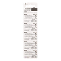 CR2032 Lithium 3-Volt Batteries - 5-Pack