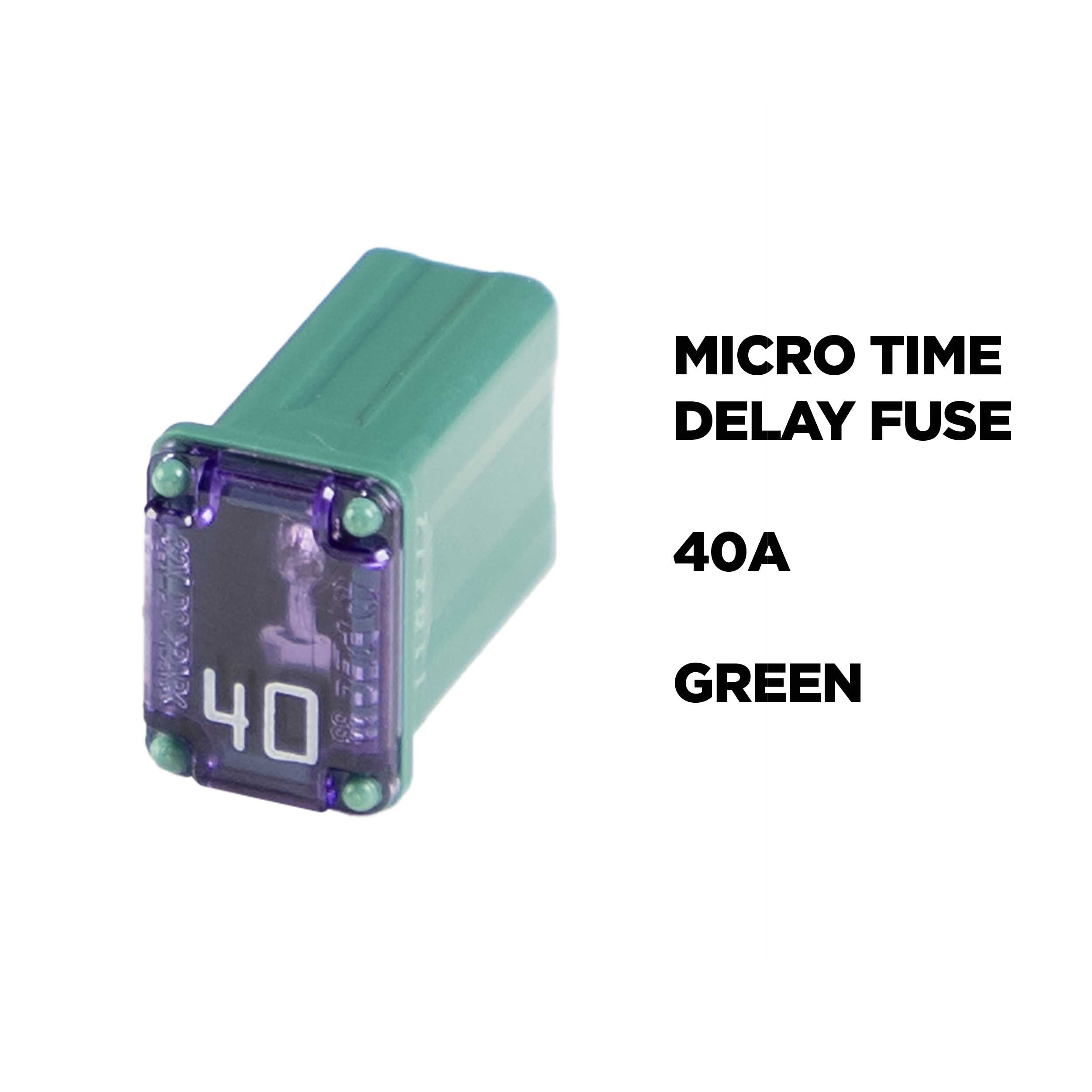 40AMP MICRO FEMALE TIME DELAY FUSE - each