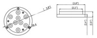 27W RGB Underwater Transom Light