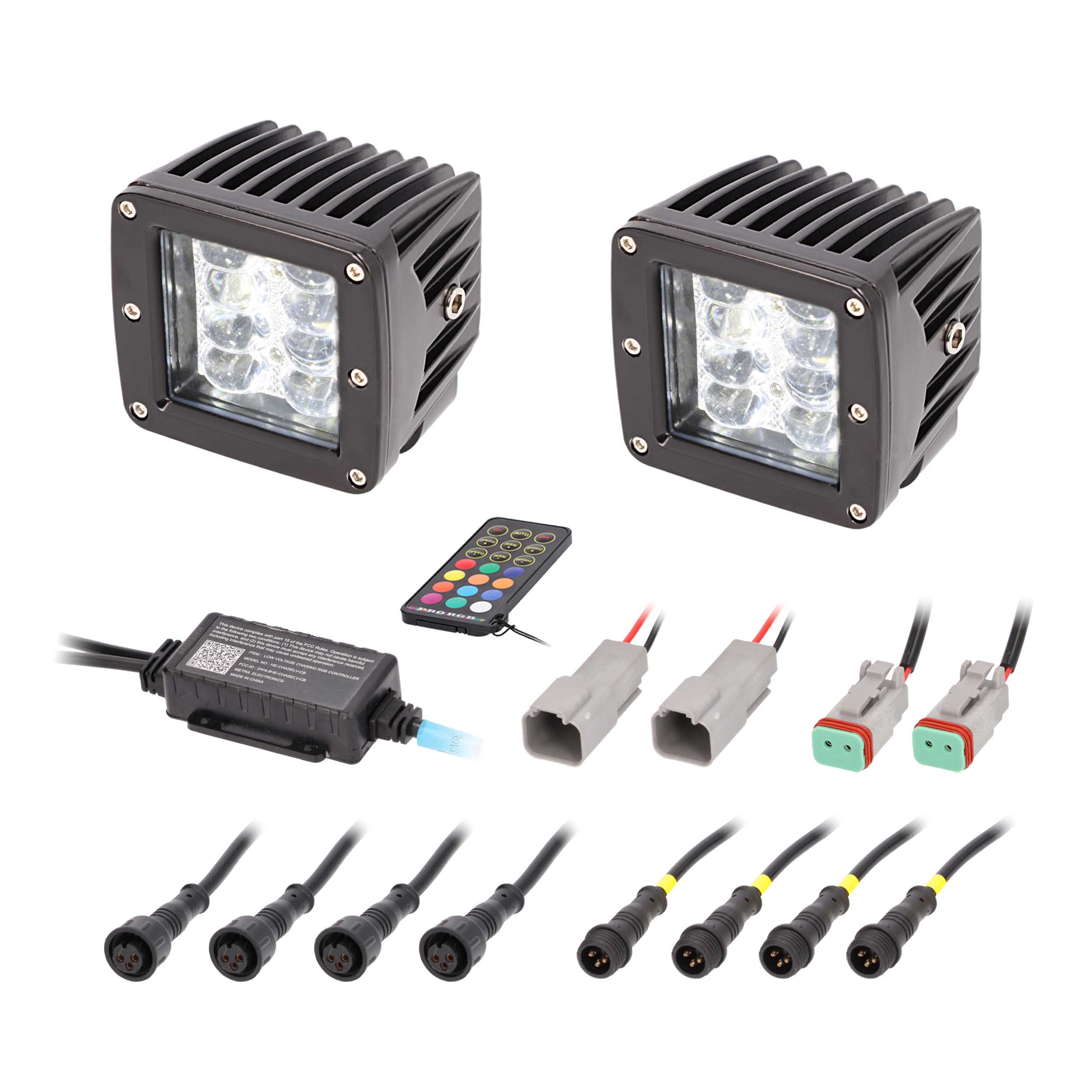 Standard Mount Chasing LED Cube Lights