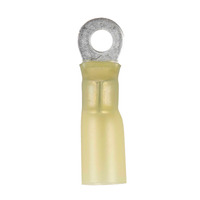 Heat Shrink Yellow Ring Terminal 12-10 Gauge #8
