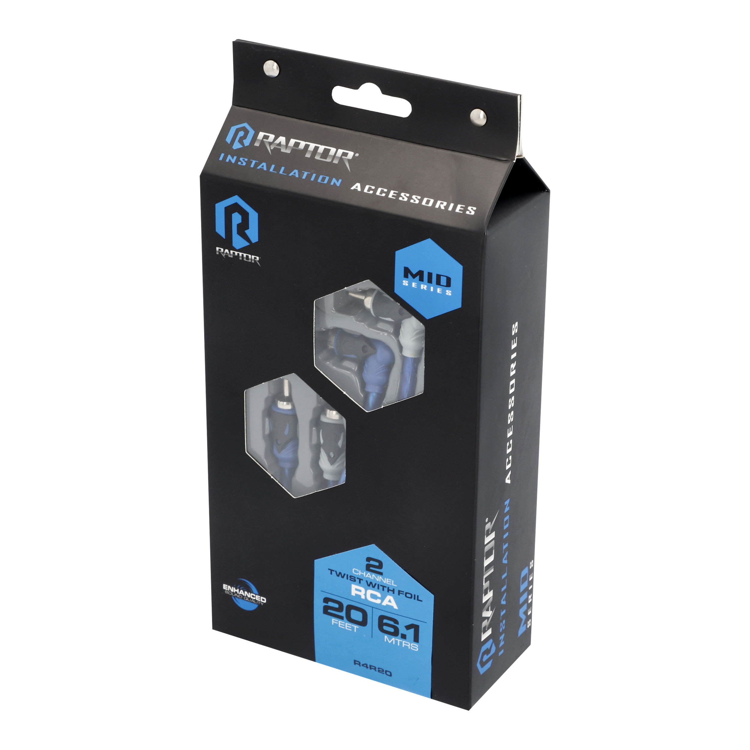 RCA 2-Channel Audio Cable - Mid Series 20 Feet