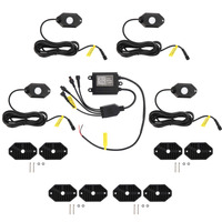 Daytona Lights RGB 4-Piece Rock Light Kit - App-Controlled