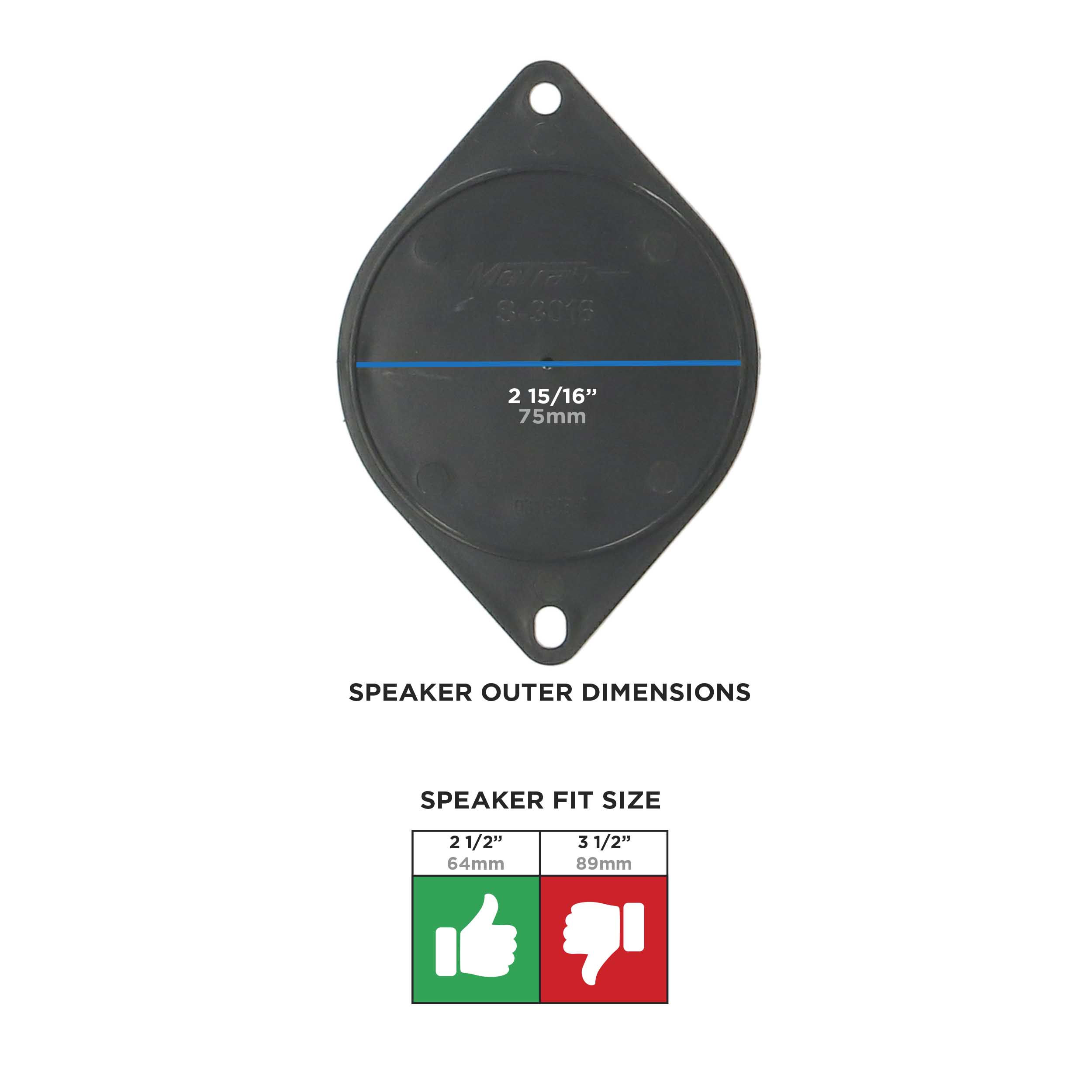 Multi-App - 2.5" Tweeter