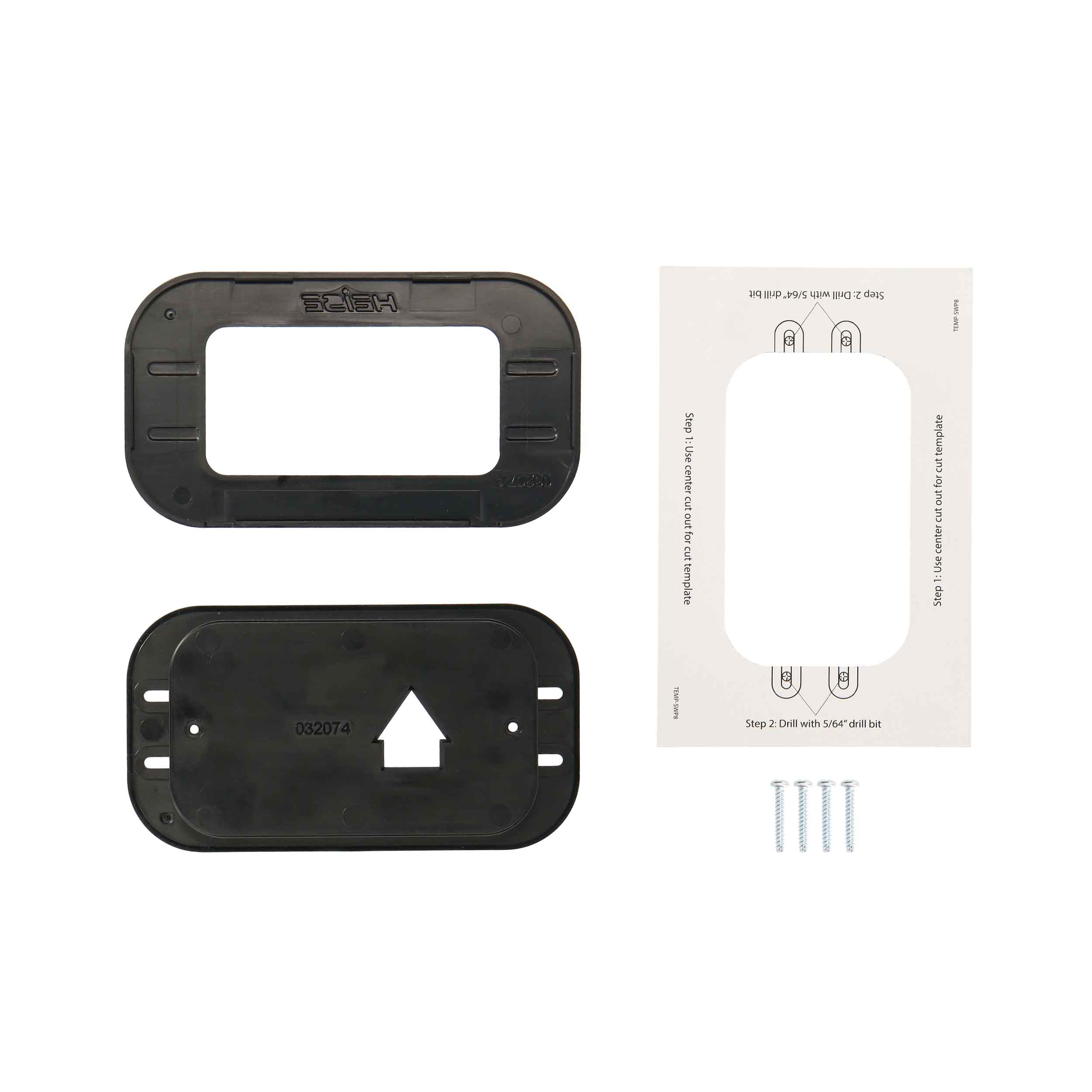 8 Gang Flush Mount Switch Panel