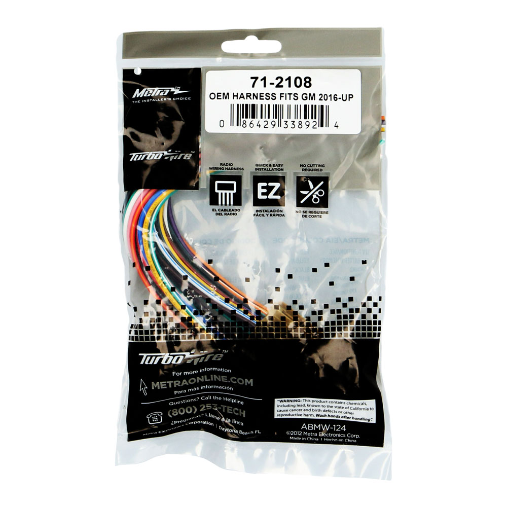 GM 2016-Up OEM Harness