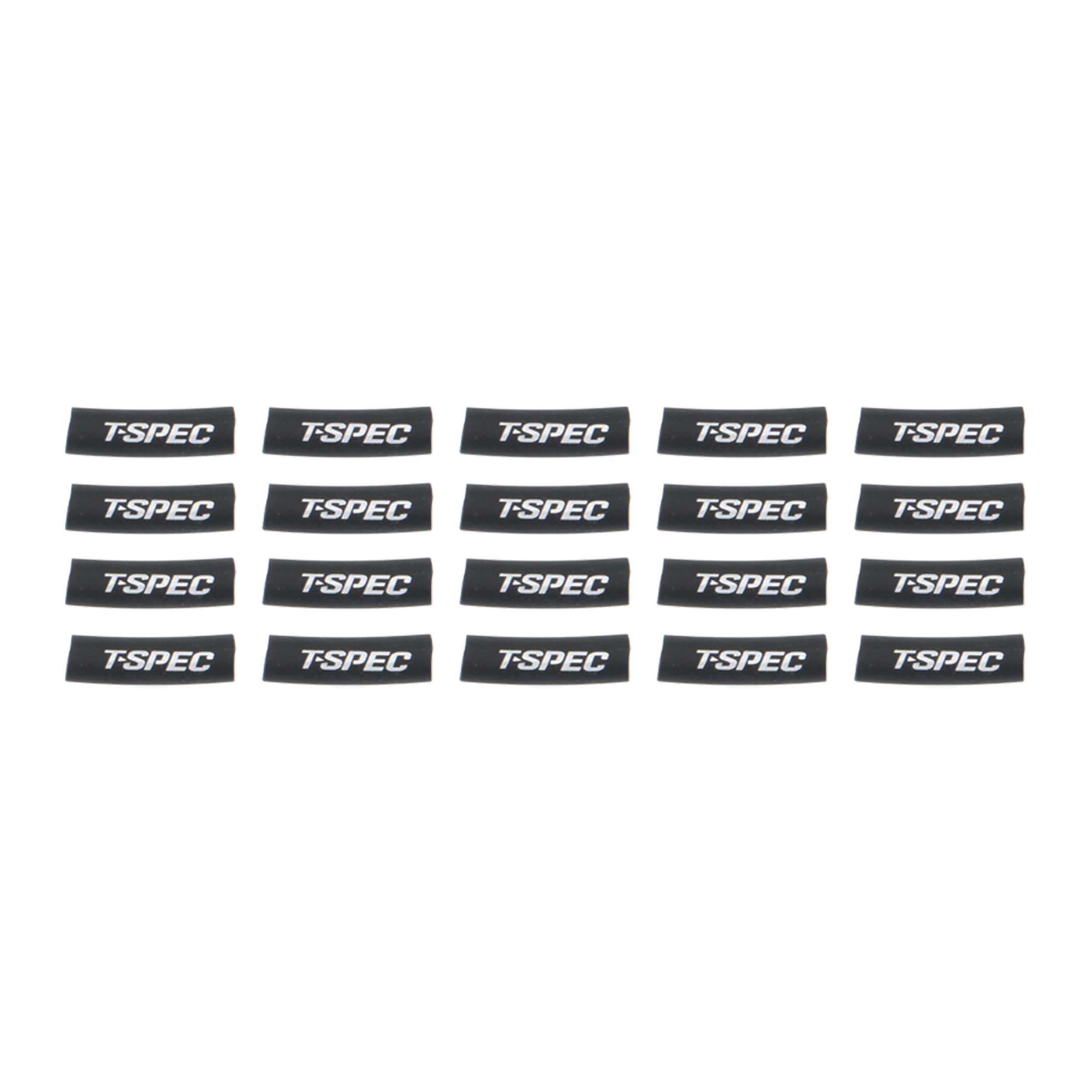 20-Piece 10GA Heat Shrink Labels - Refill Pack