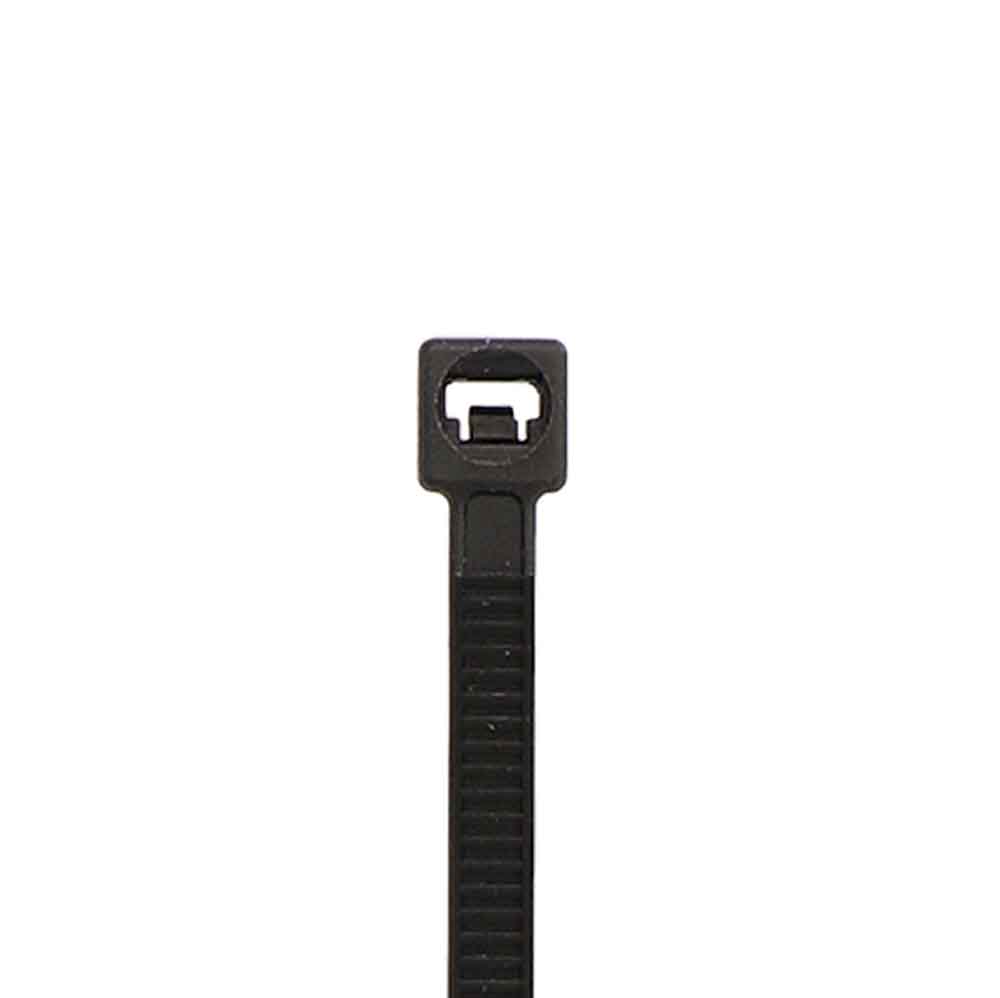 Black Cable Tie - 6 Inch, Package of 100