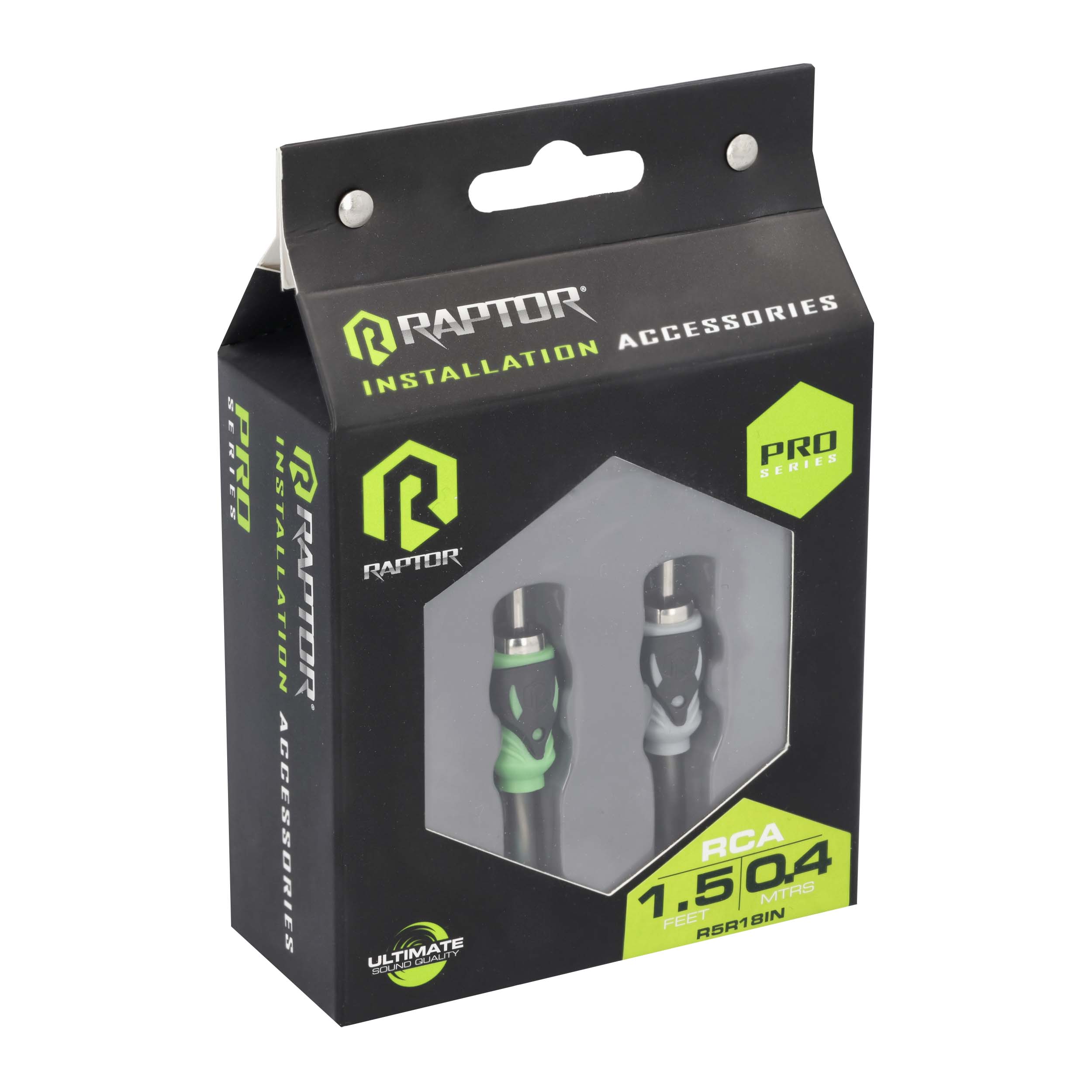 RCA 2-Channel Audio Cable - Pro Series 1.5 Feet