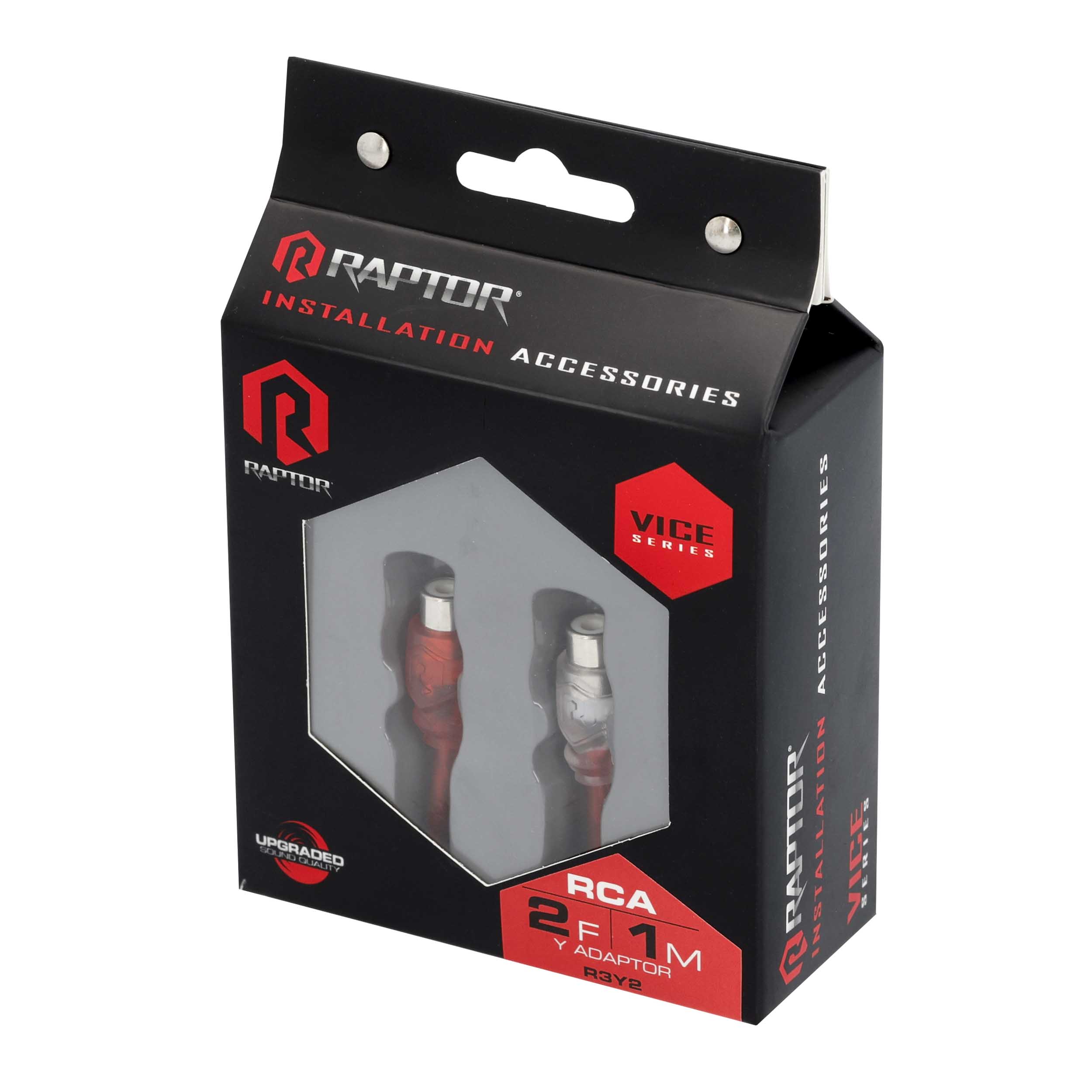 RCA 2-Channel Audio Cable - Vice Series 2F-1M