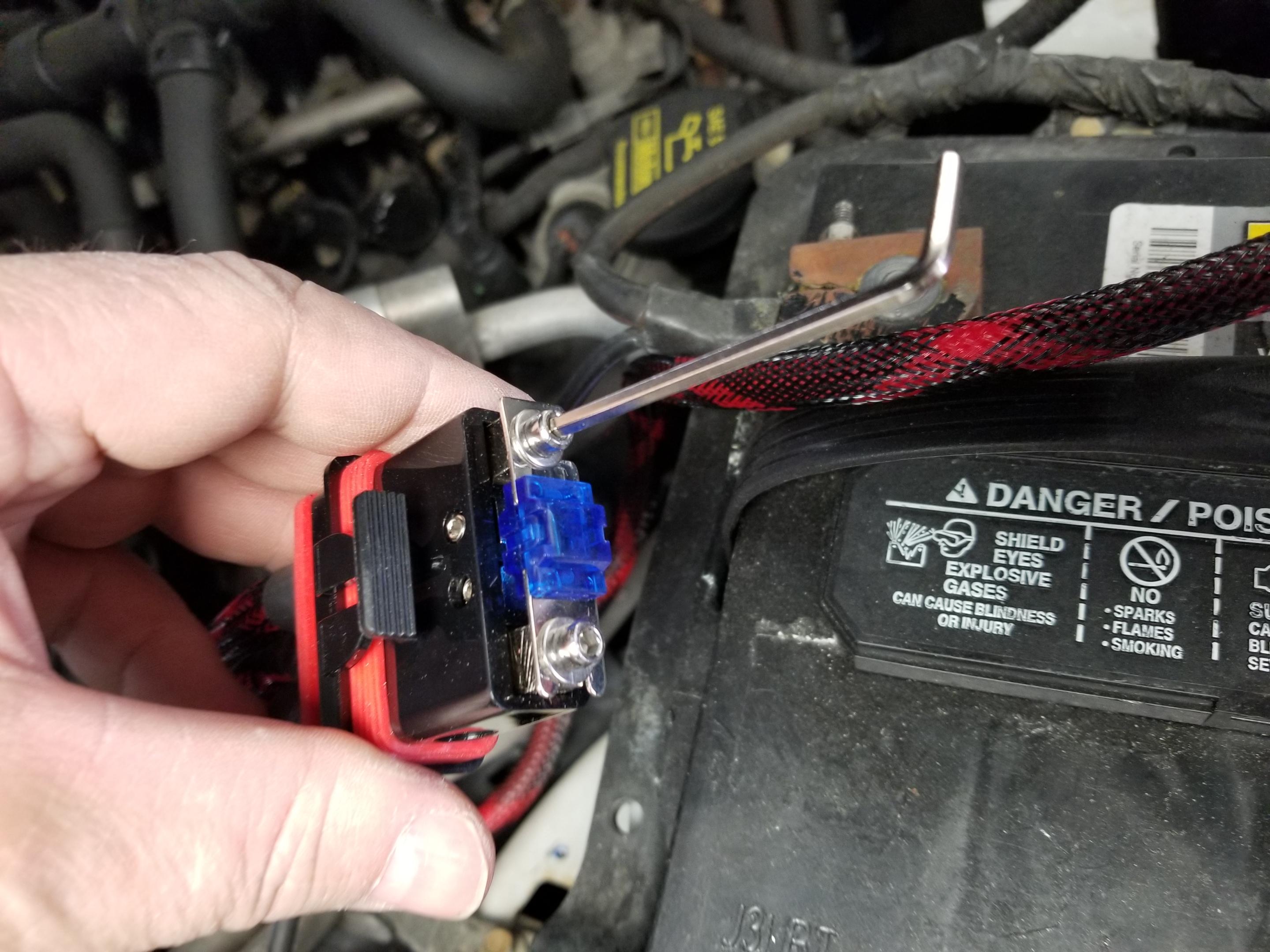 Waterproof Dual ATC or MINI ANL Fuse Holder 4/8GA