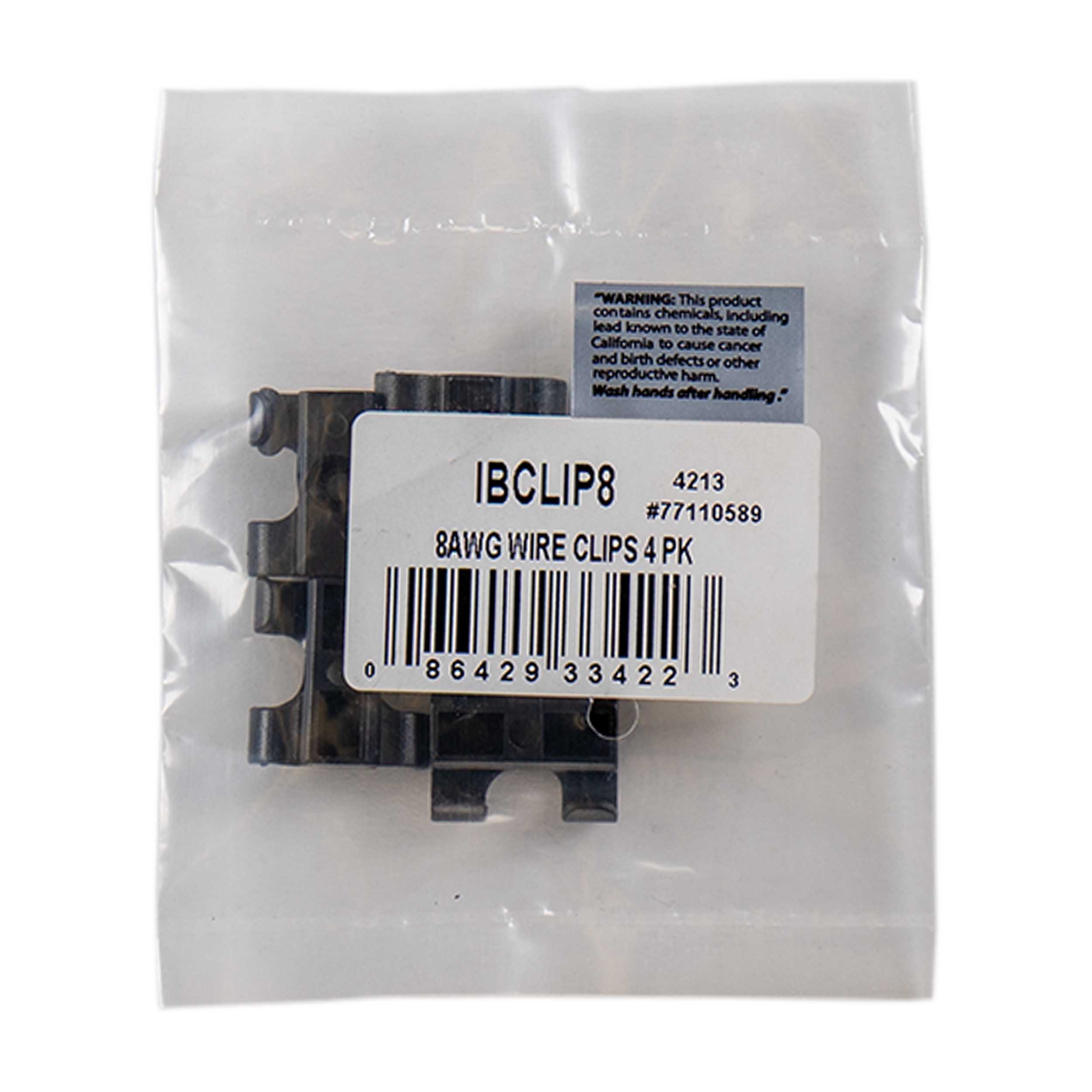 8AWG Wire Clips  - 4PK