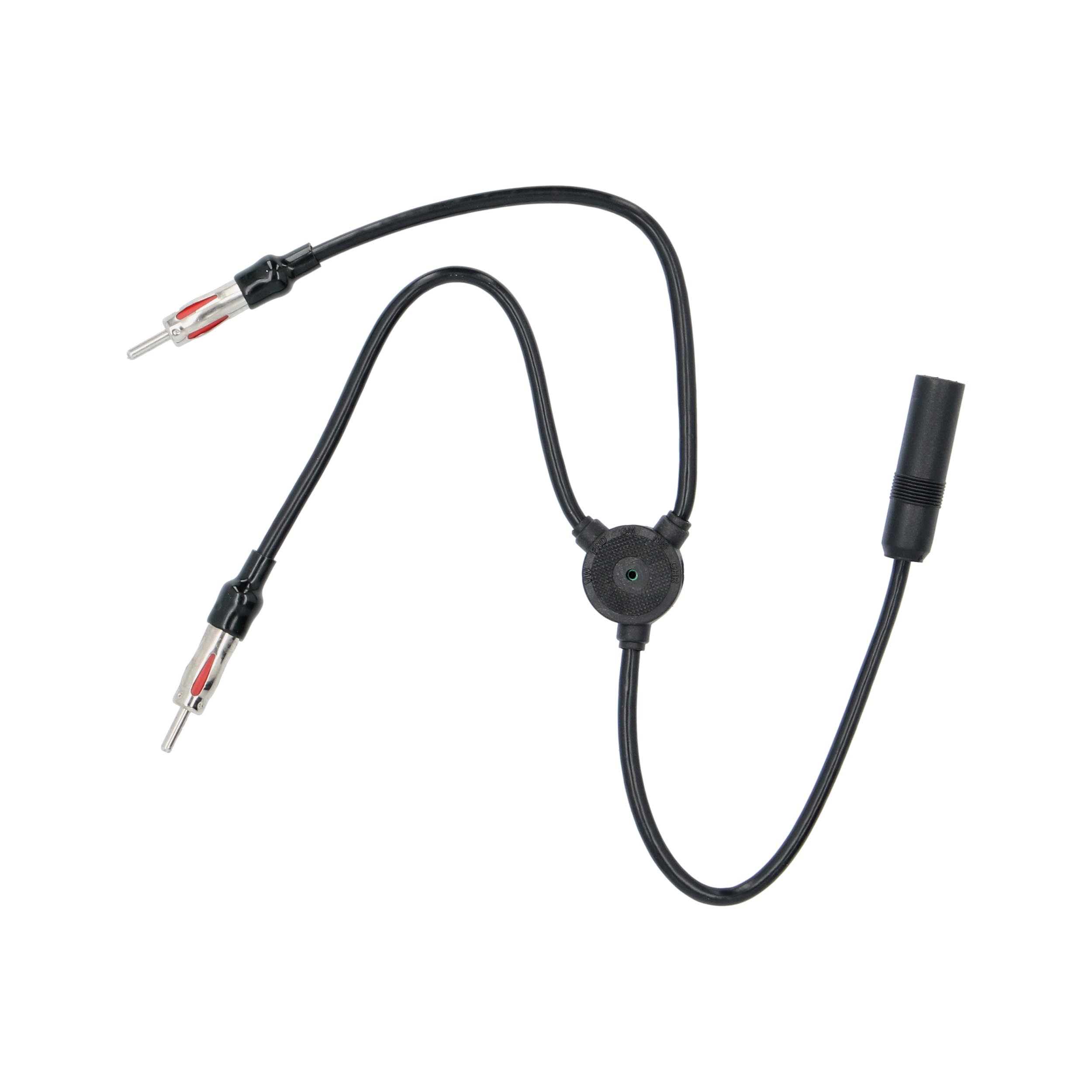 Universal Antenna Adapter - Female to 2 Male