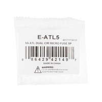 5 AMP ATL DUAL CIRCUIT MICRO FUSES - 5 PK