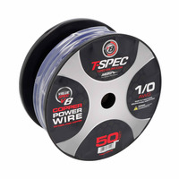 V8GT OFC Power Wire | 1/0 AWG | 50 ft. | Blue