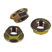 ANODIZED FLANGED SERR LOCK NUT RECLOSABLE - ROLL-1IN X 50YD