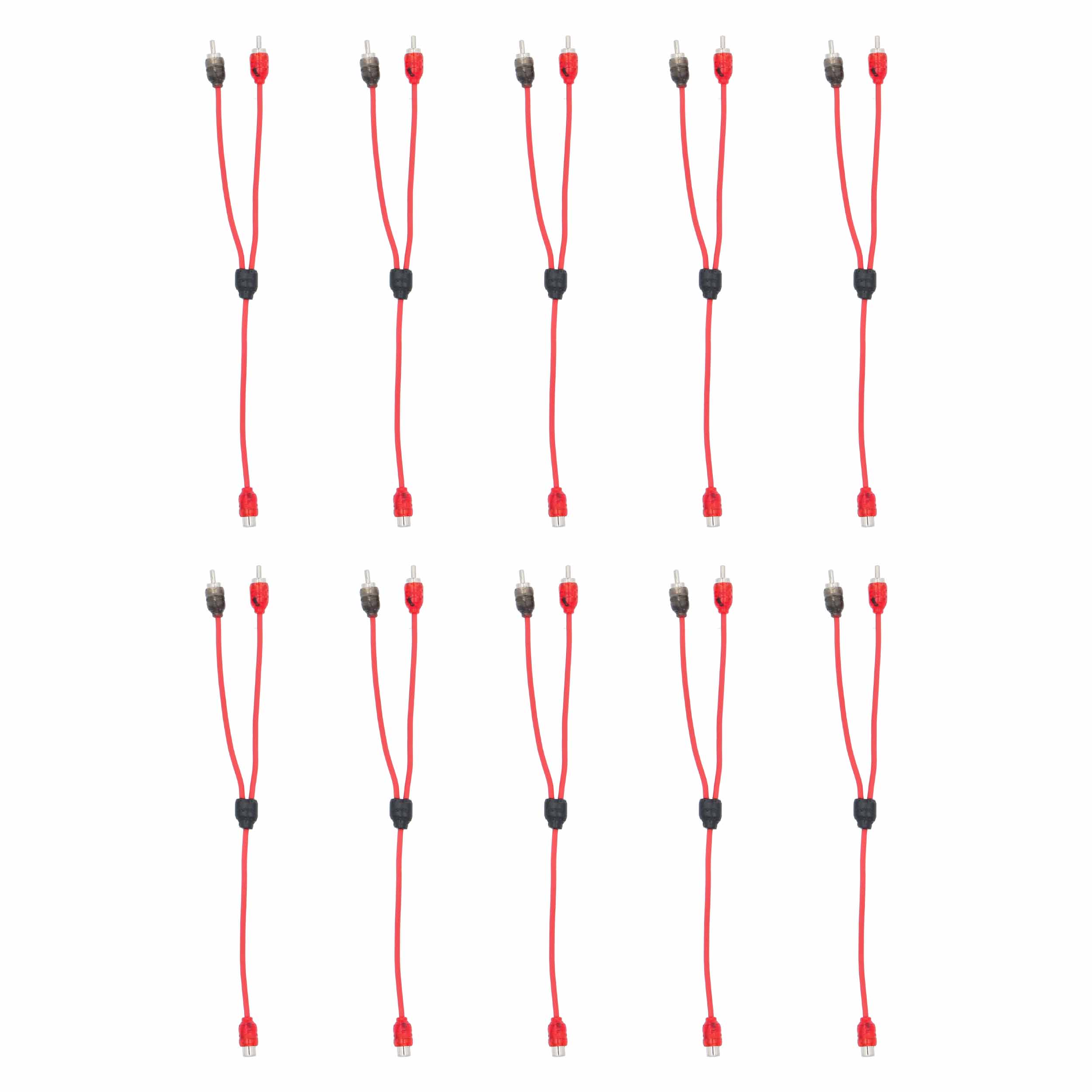 RCA v6 Series 2-Channel Audio Cable - 1F-2M