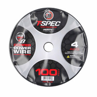 V8GT OFC Power Wire | 4 AWG | 100 ft. | Red