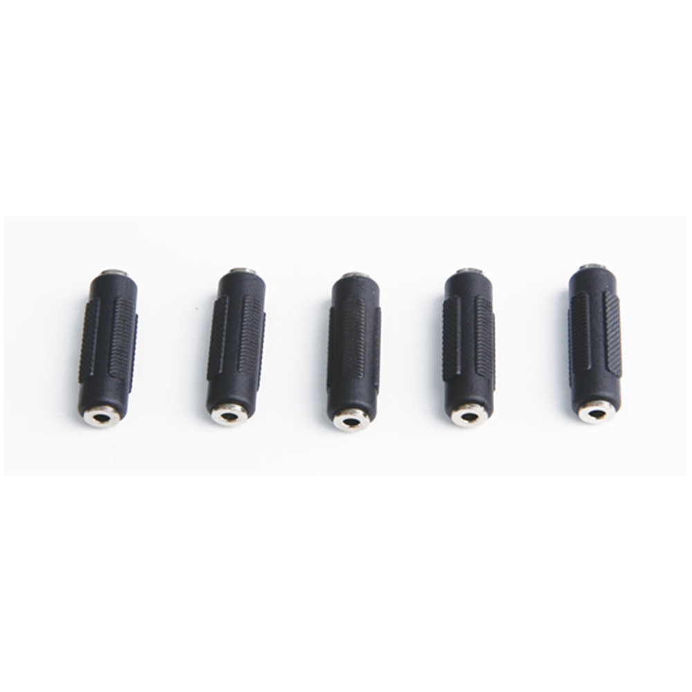 3.5 Female to Female Barrel Connector Nickel - Package of 10