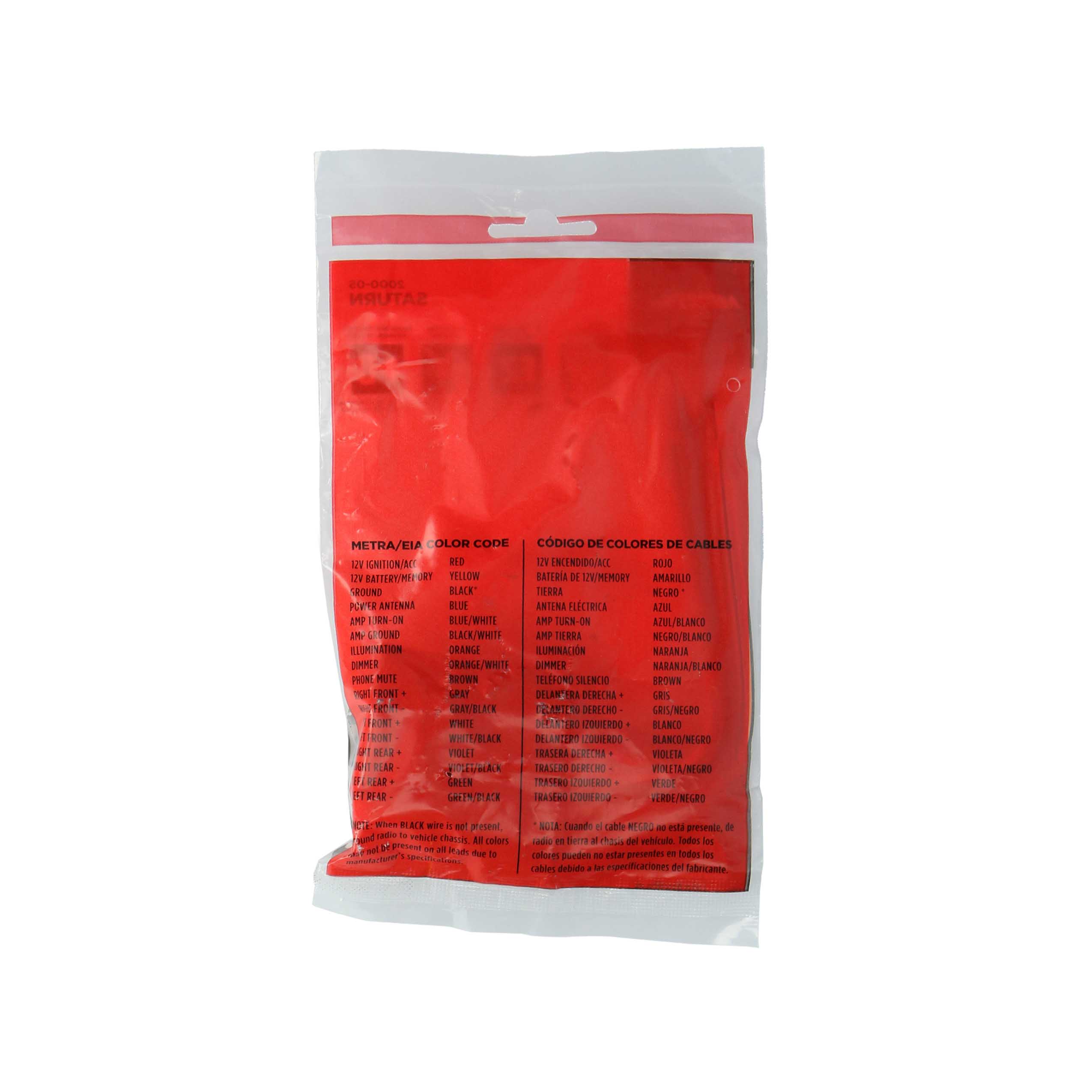 Radio Replacement Harness - Fits Saturn 2000-2005 (24-pin)