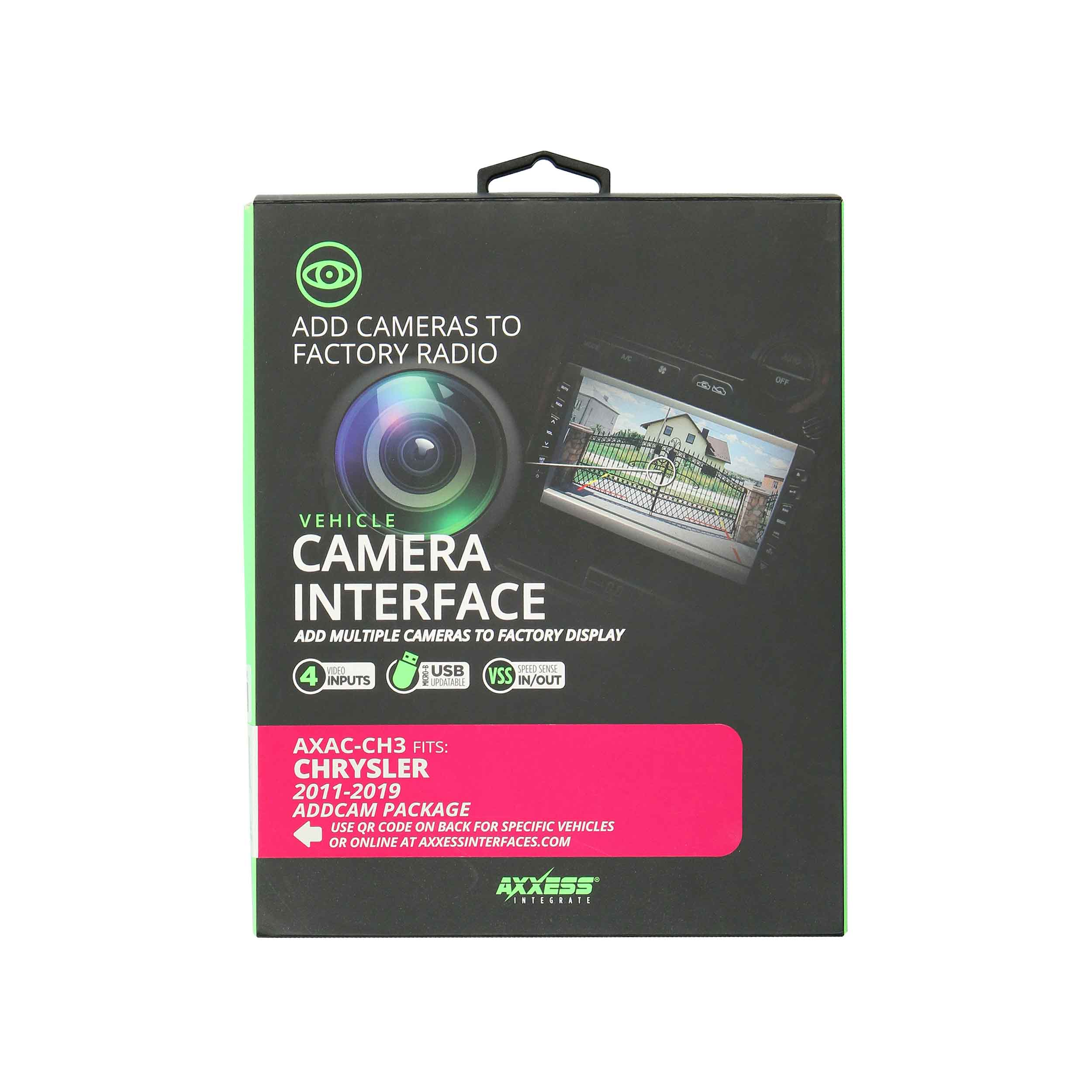 Camera Data Interface - Fits Select Chrysler/Dodge 2011-2018