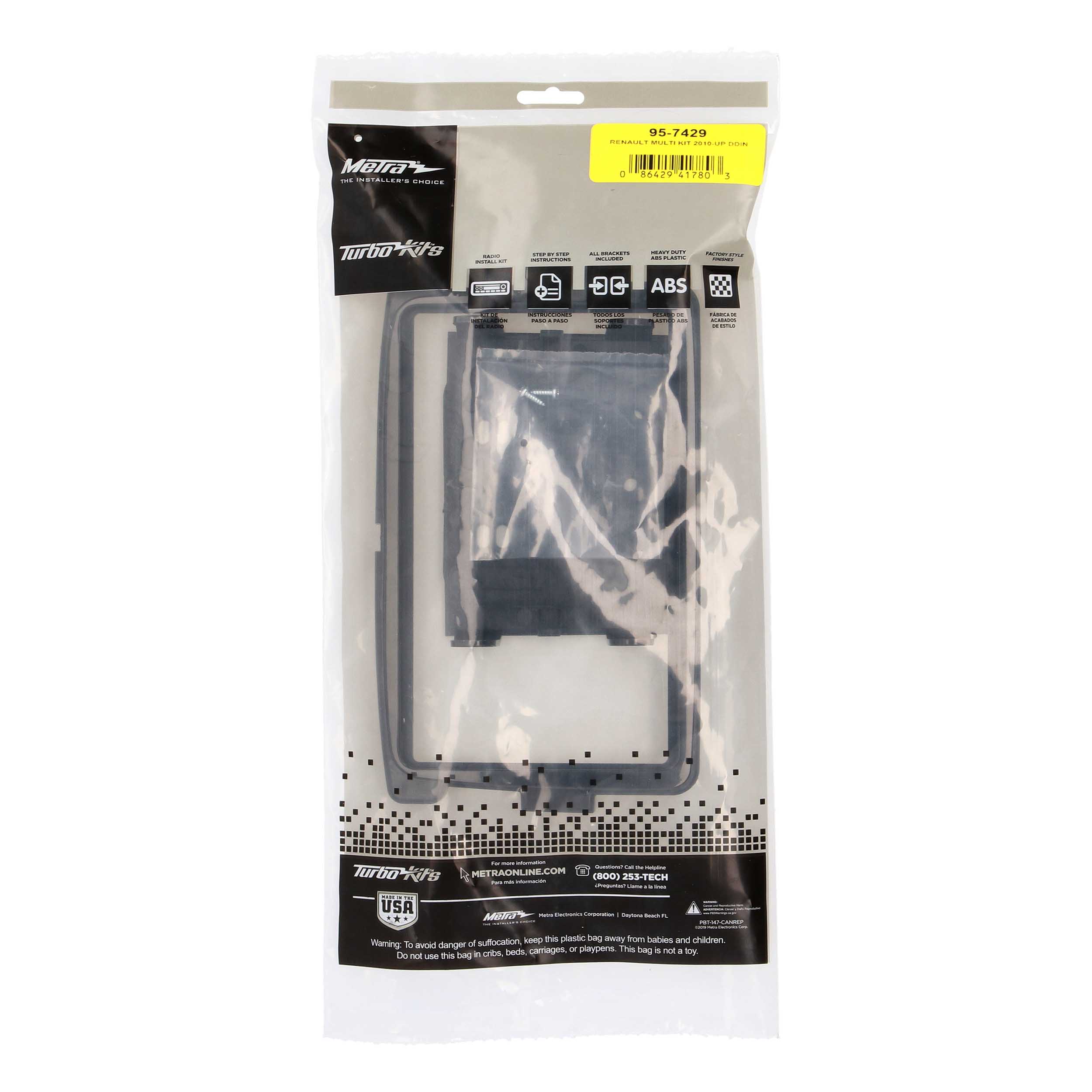 Renault Multi Kit 2010-Up DDIN Non-US models