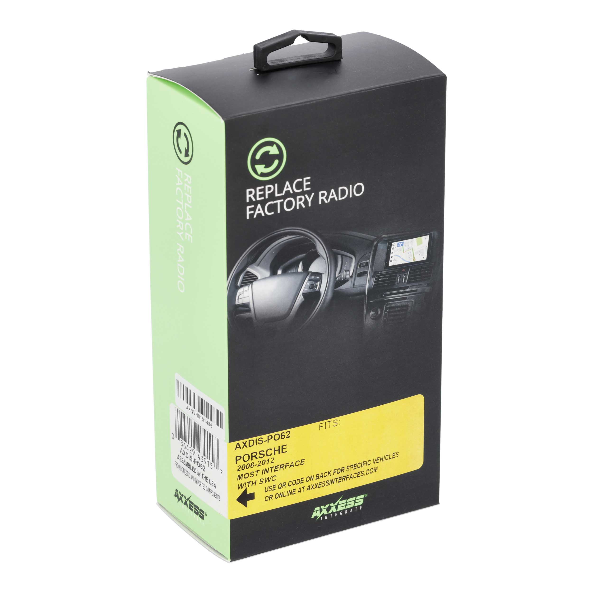 Radio Replacement Data Intfc SWC Fits Select Porsche 2009-2012