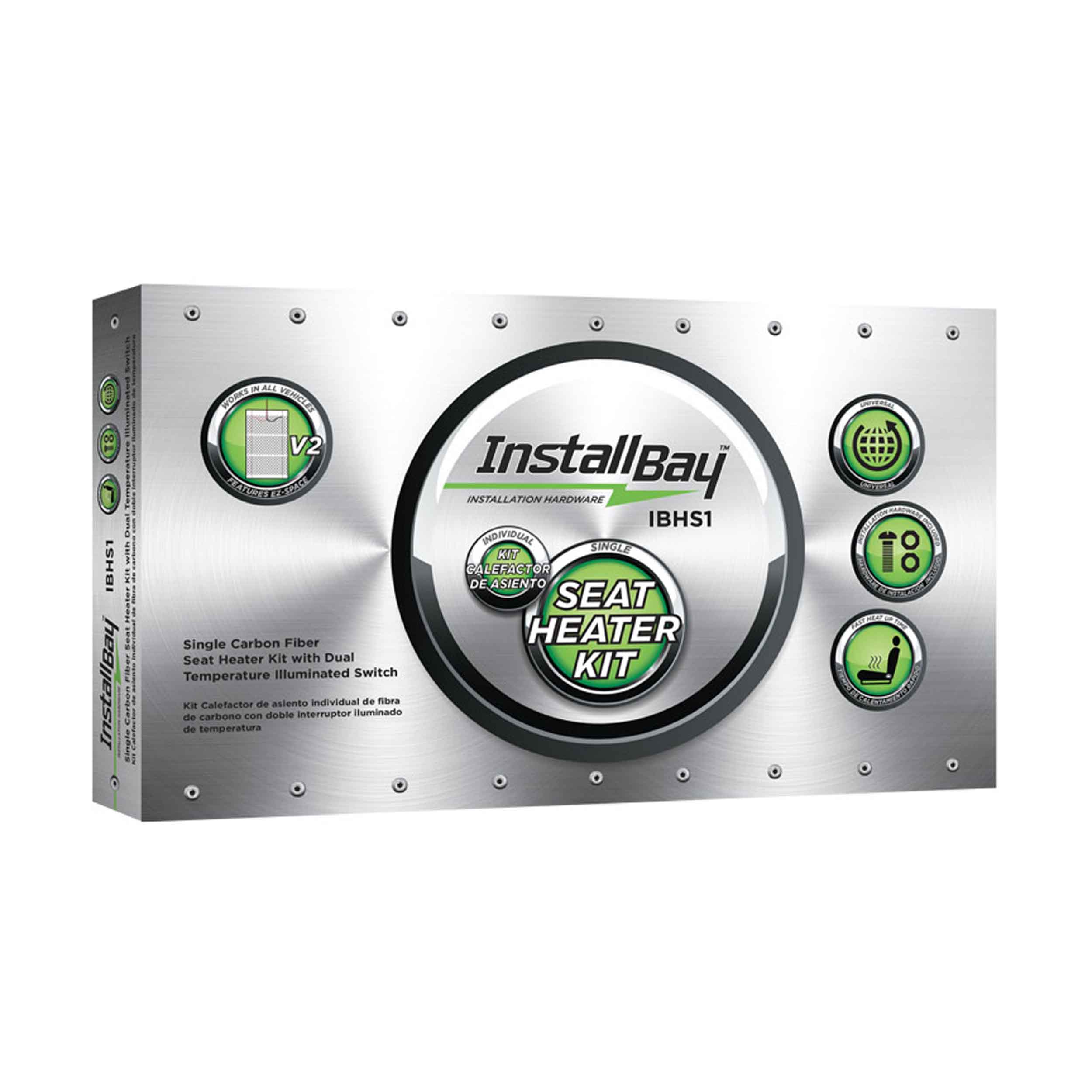 SINGLE SEAT HEATER  w/  ILLUMINATED 3 POSITION SWITCH