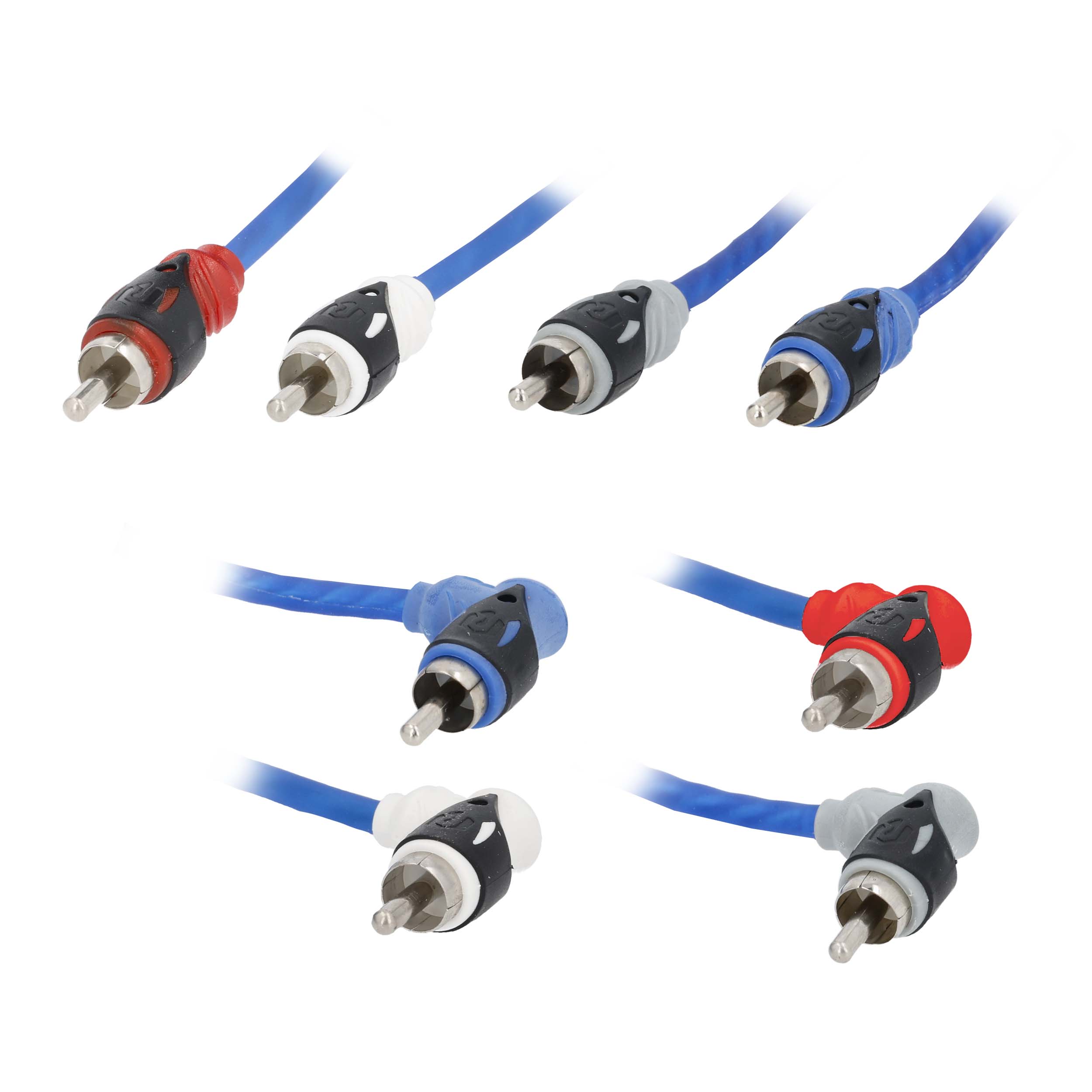 RCA 4-Channel Audio Cable - Mid Series 17 Feet