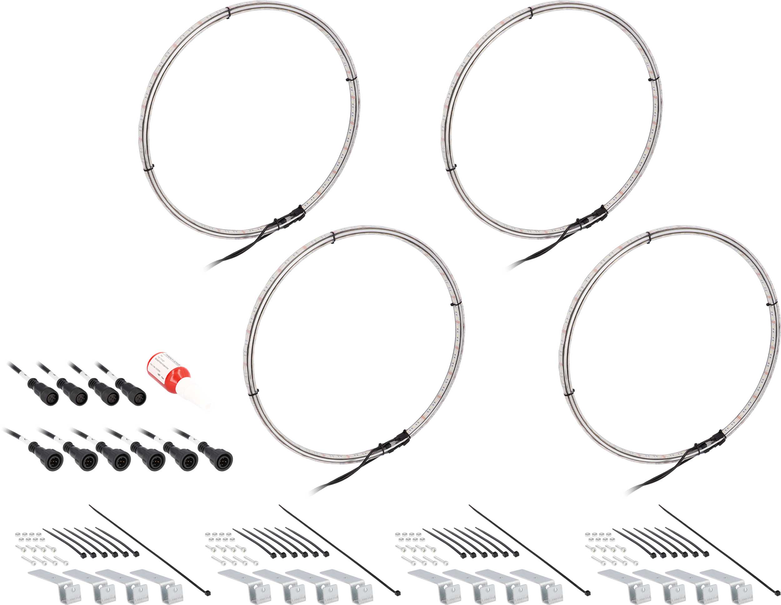 15.5" Wheel Light Set For RGBW-CB1