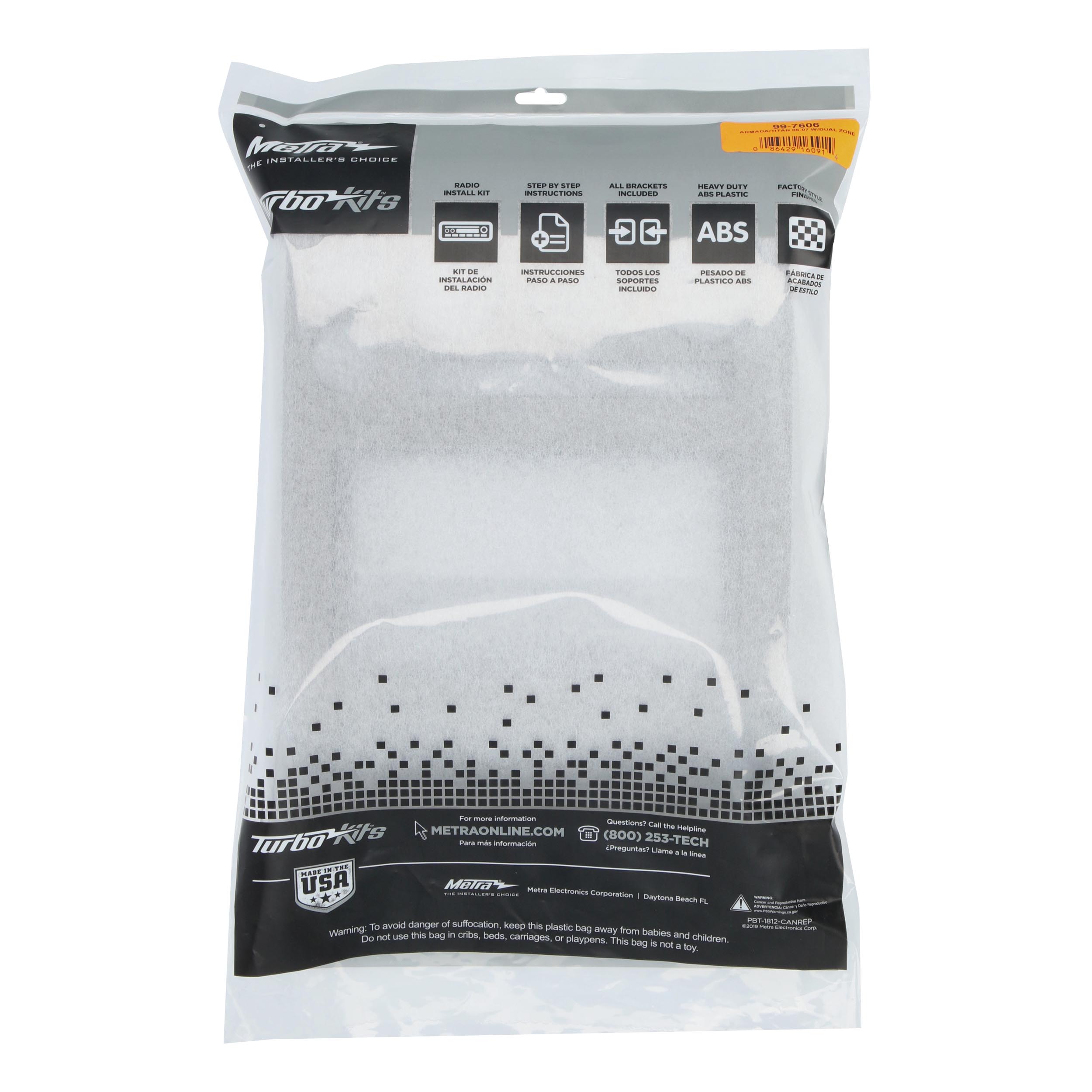 Stereo Installation Kit - Fits Nissan Armada/Titan 2006-2007