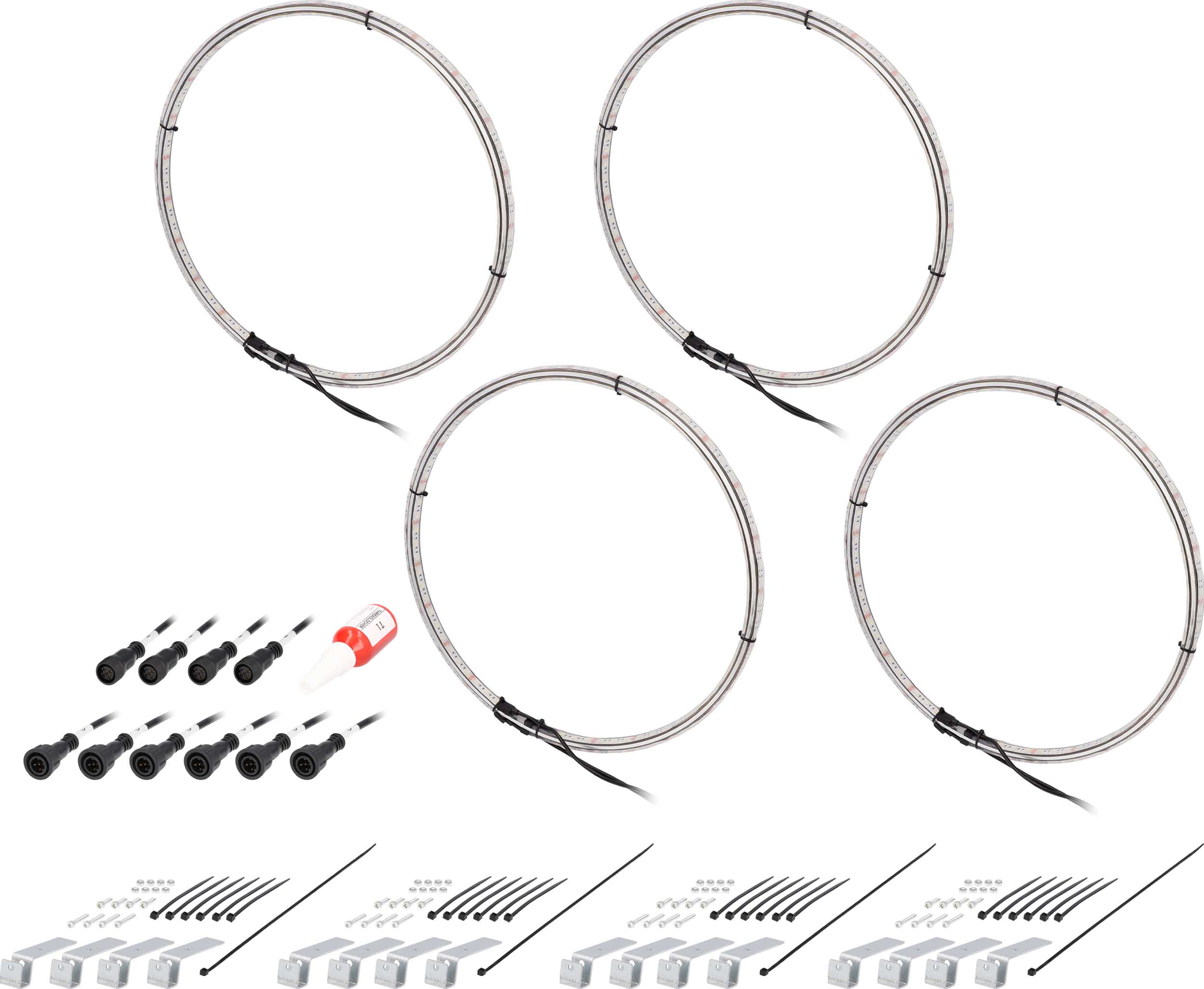 17" Wheel Light Set For RGBW-CB1