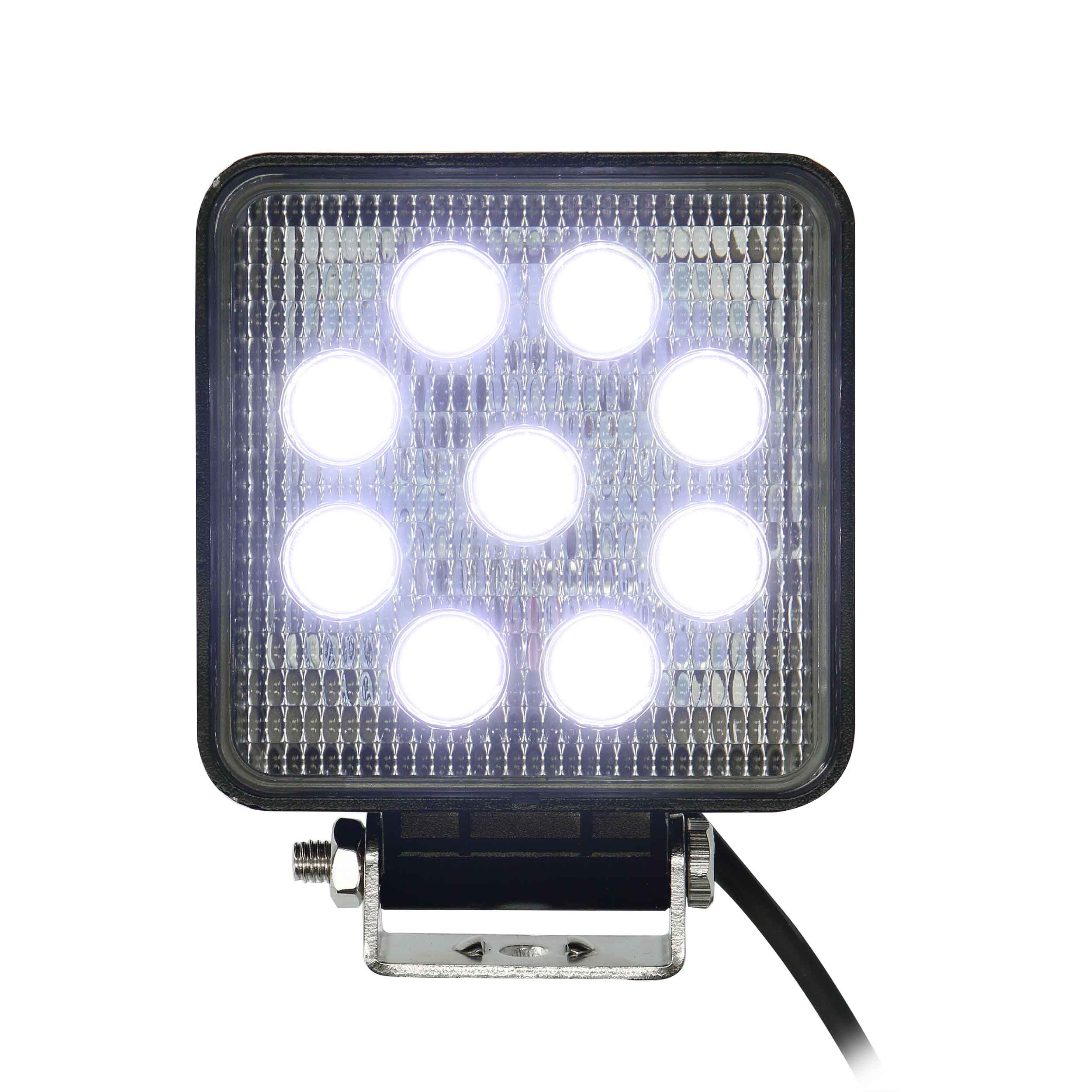 Daytona Lights Square Driving Lights - 9 LED (2PK)