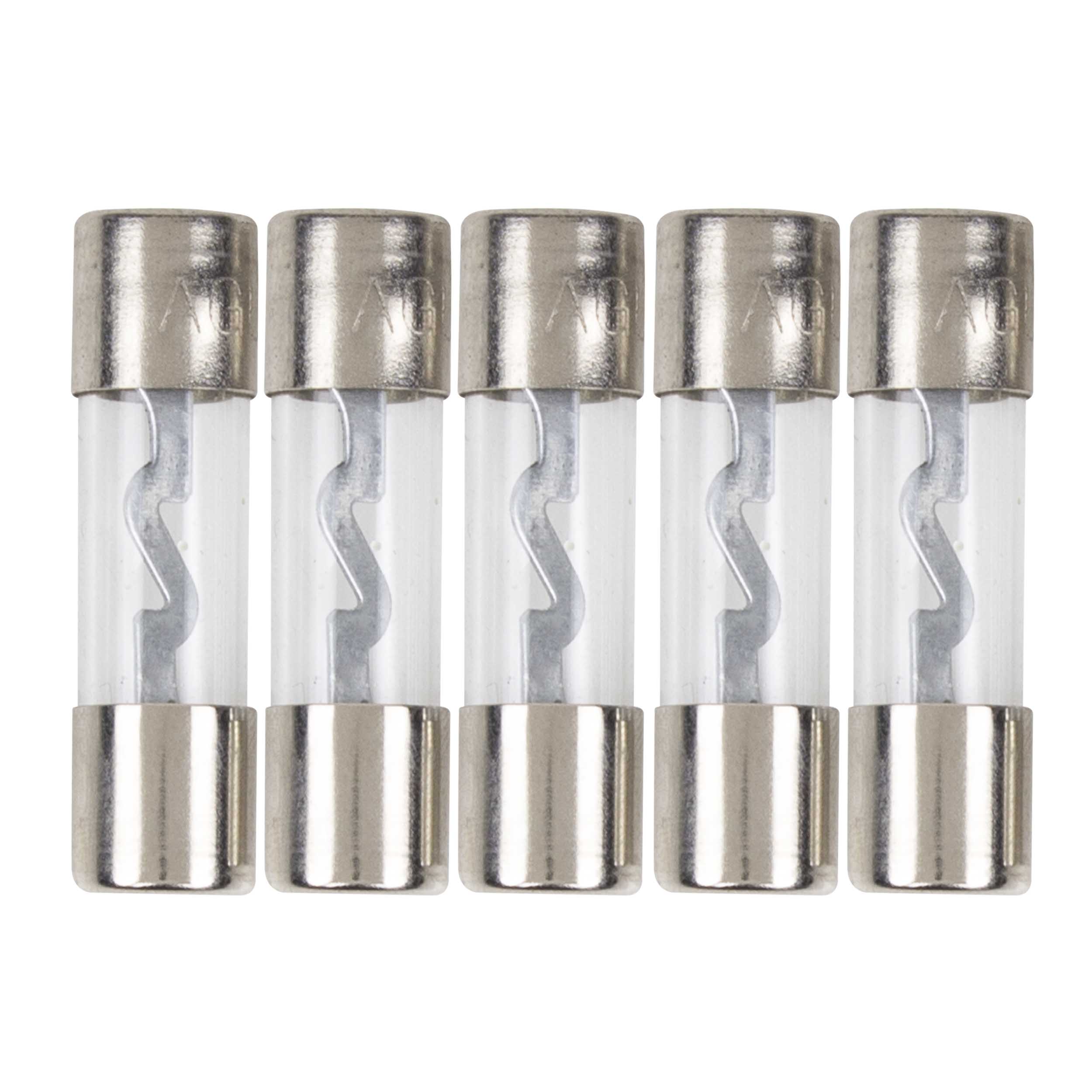 50 AMP AGU Fuses Nickel Plated - MID SERIES - 5 PK