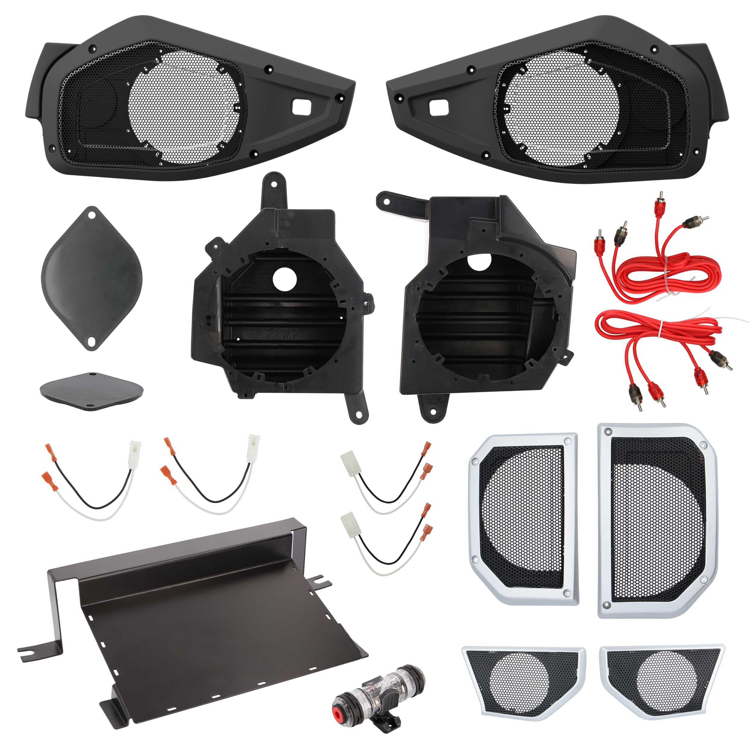 AUDIO KIT – FITS SELECT JEEP® JL 2024-UP (AMPLIFIED)