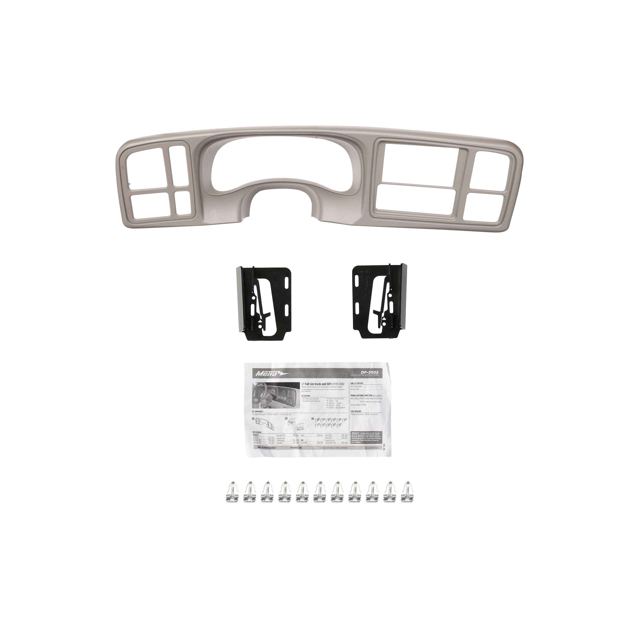 Dash Panel - GM Full-Size Truck | SUV 1999-2002 - Pewter