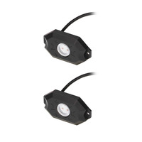 Daytona Lights Rock Lights (Red) - 2 Pack