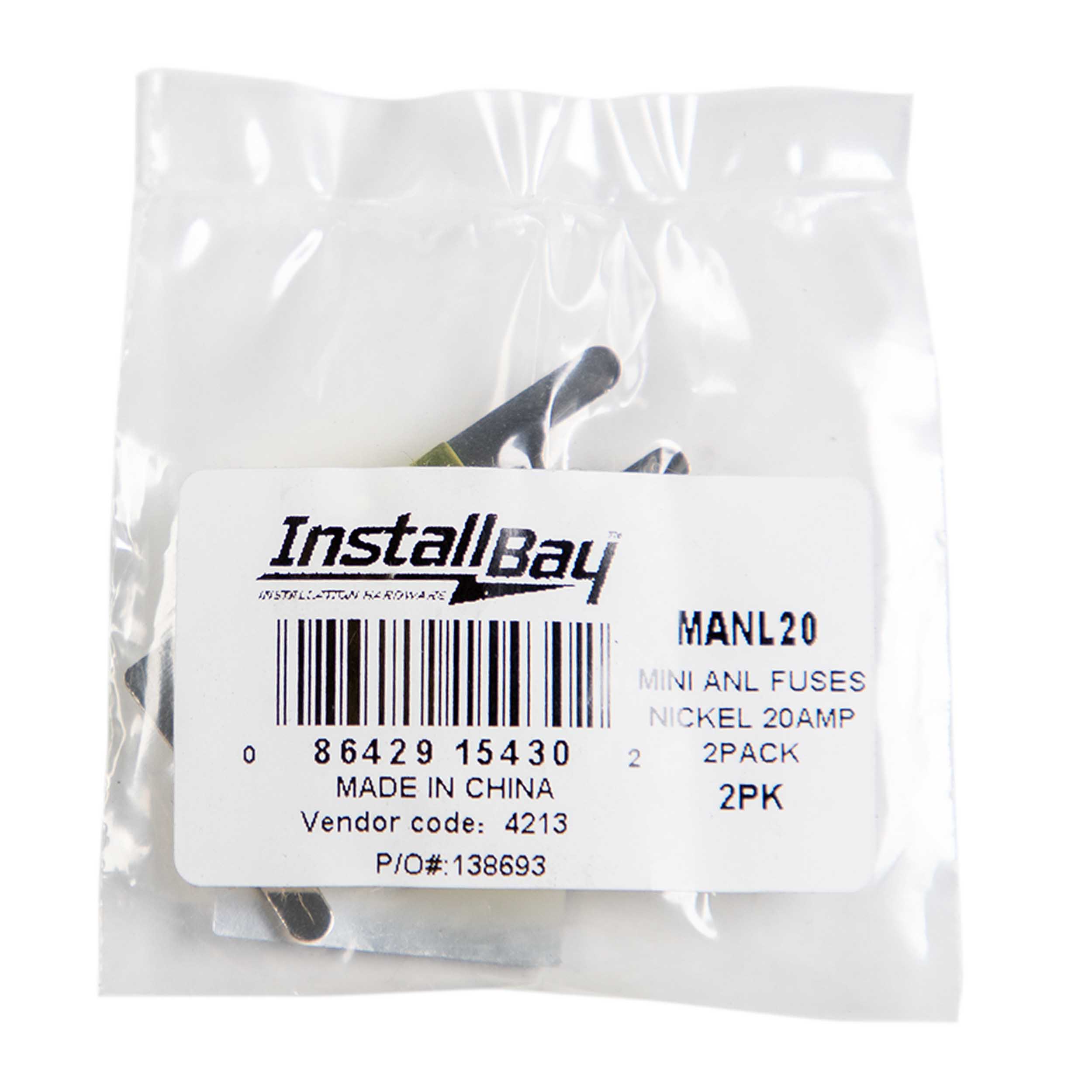 Mini ANL 20 AMP Fuse - Package of 2